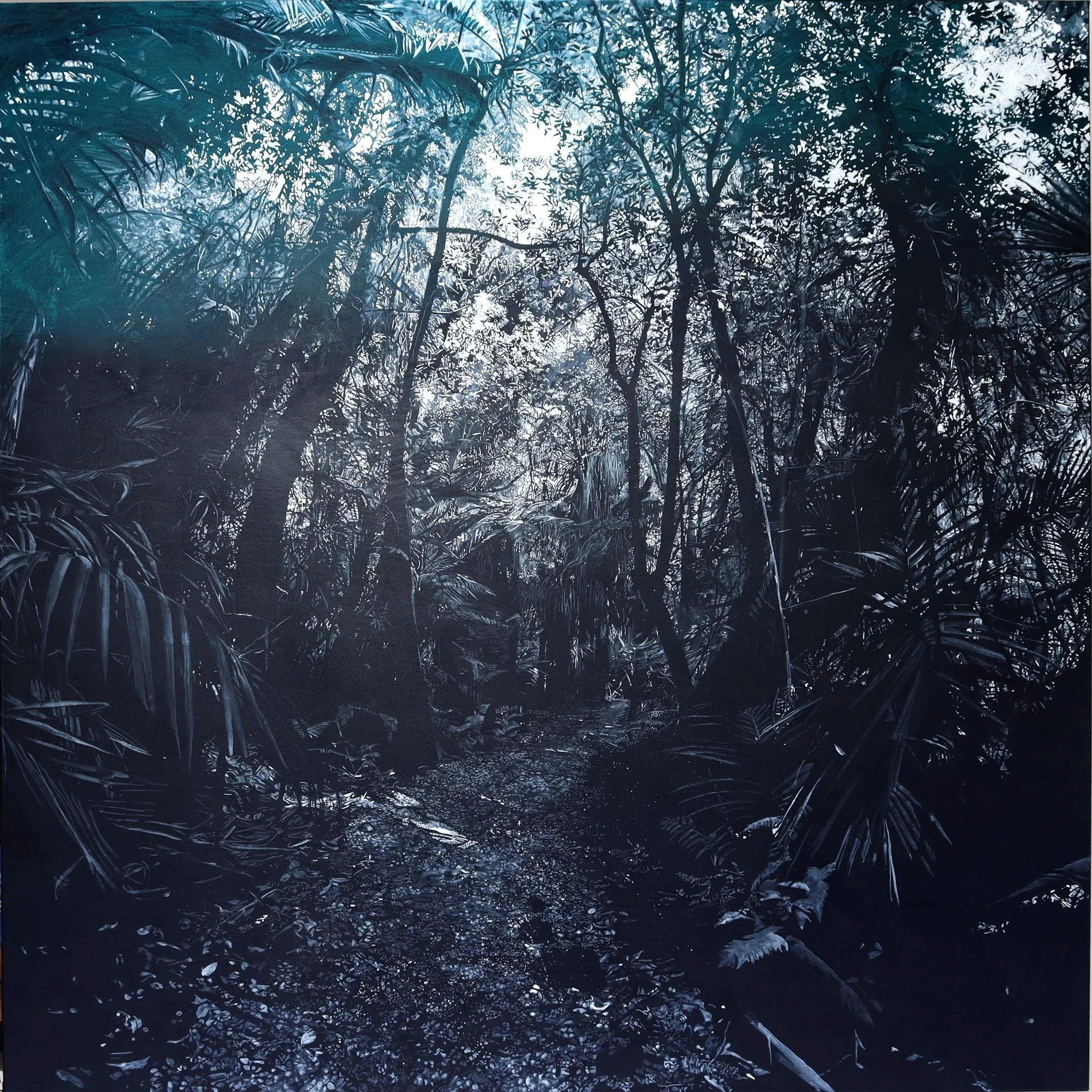 Weathering, acrylic on canvas, 1200x1200mm