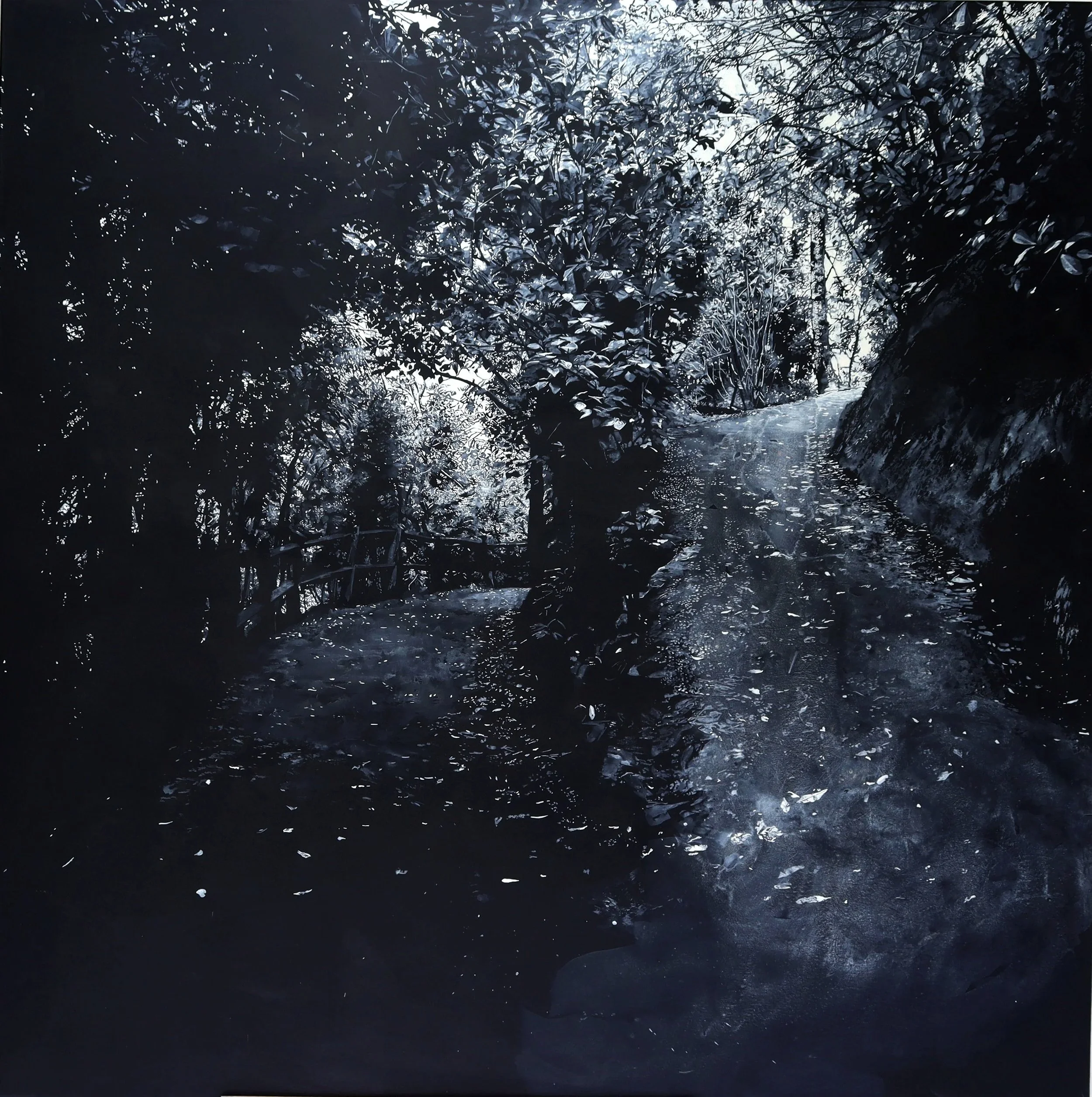 From where I stand, acrylic on canvas, 1200x1200mm