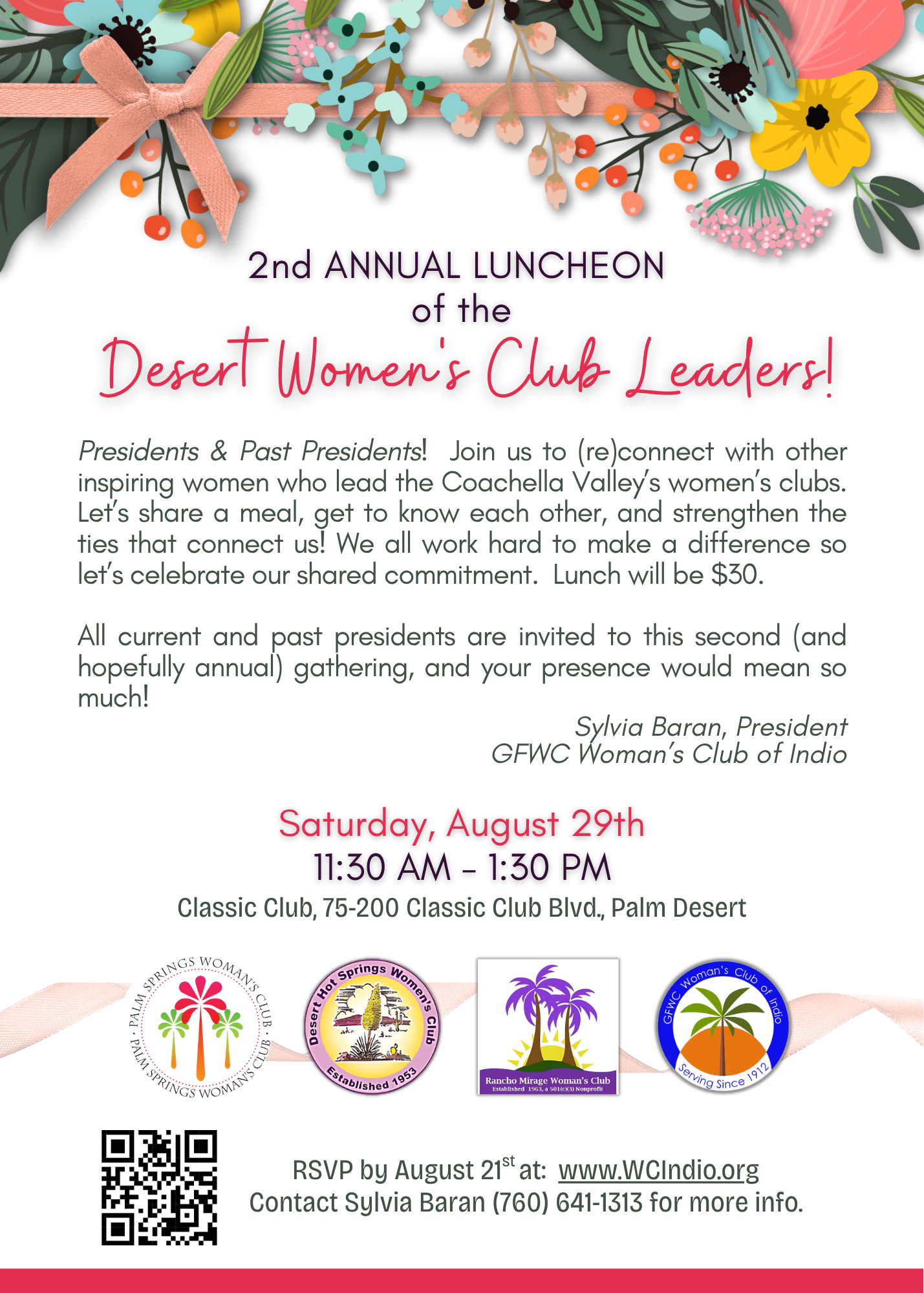 Desert Women's Club Leaders Luncheon