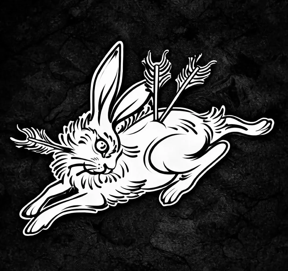 Black Rabbit Tattoo