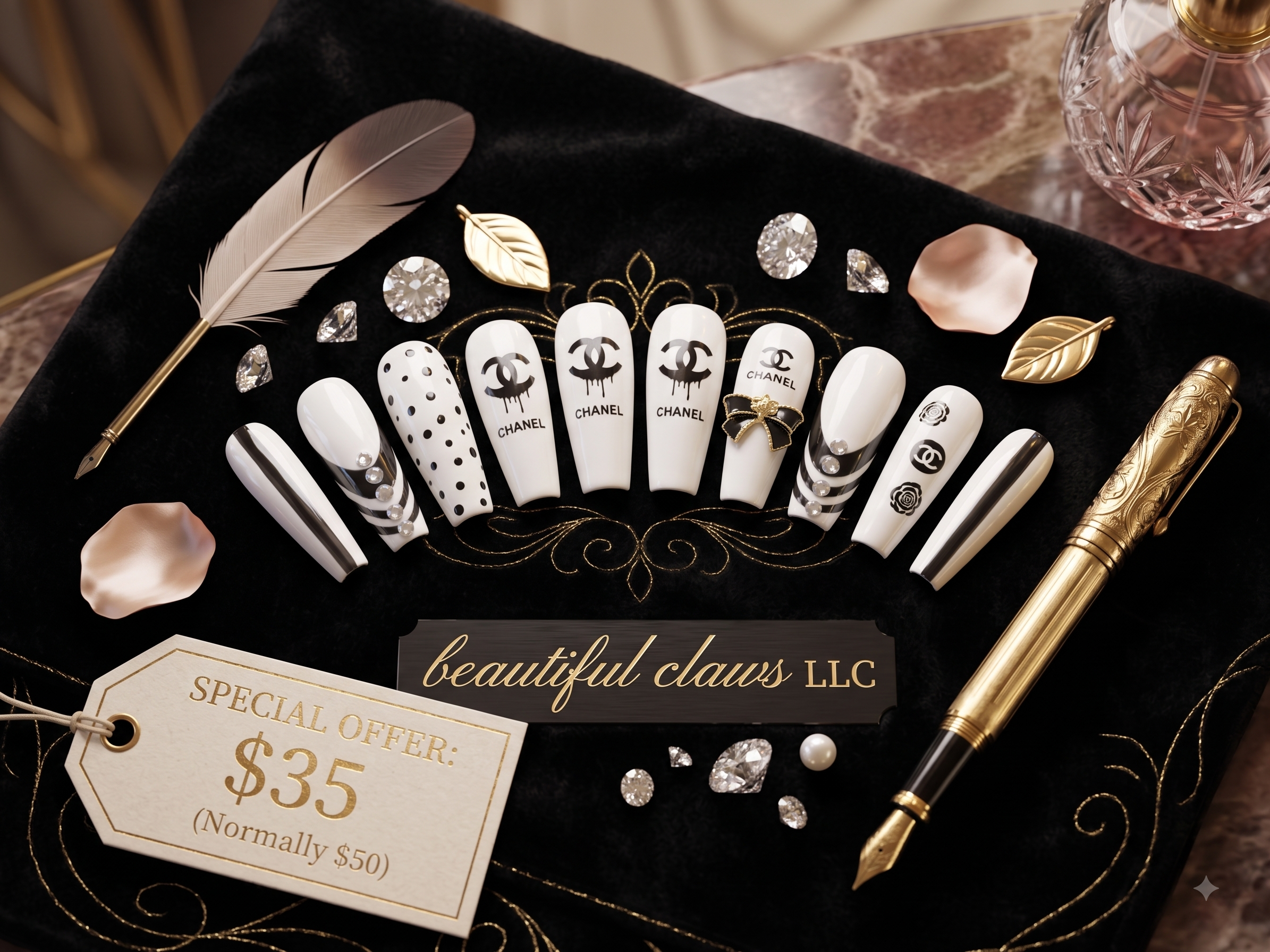 Madame Empress Luxury Press-On Nails