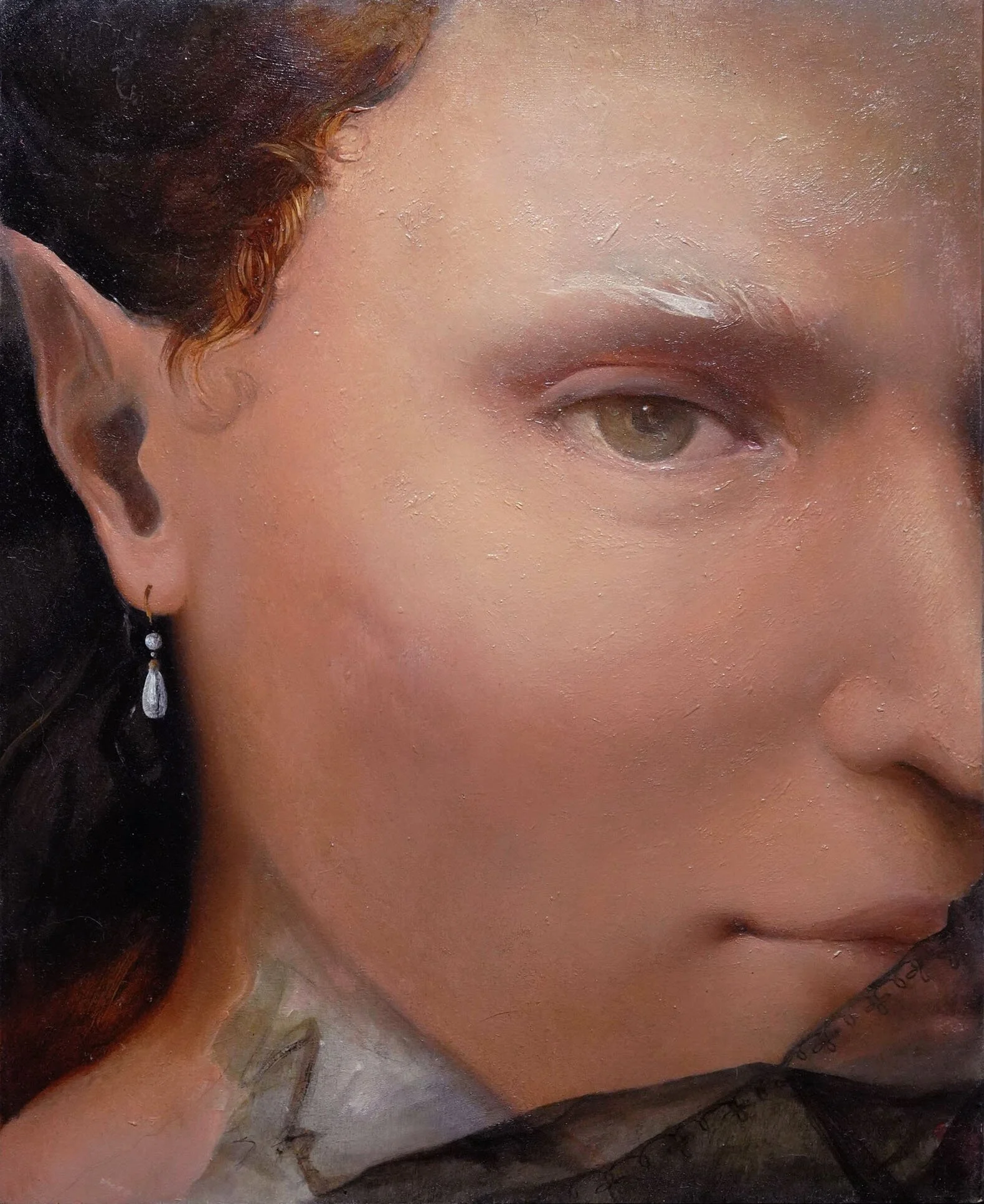 Night of the Hunter, oil on wood • 11x14 inches