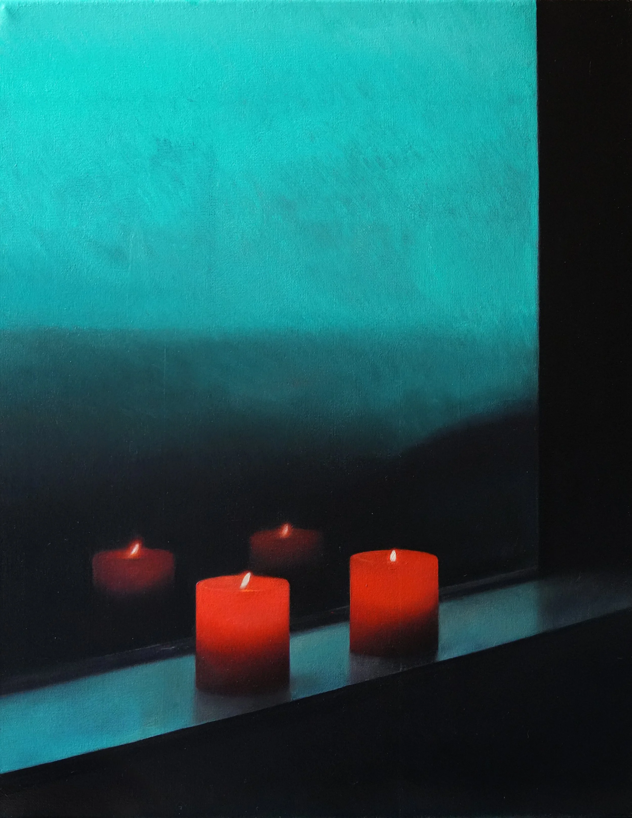 Meditations I, oil on canvas • 16x20 inches