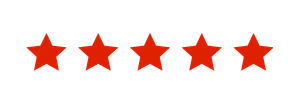 Five red stars.