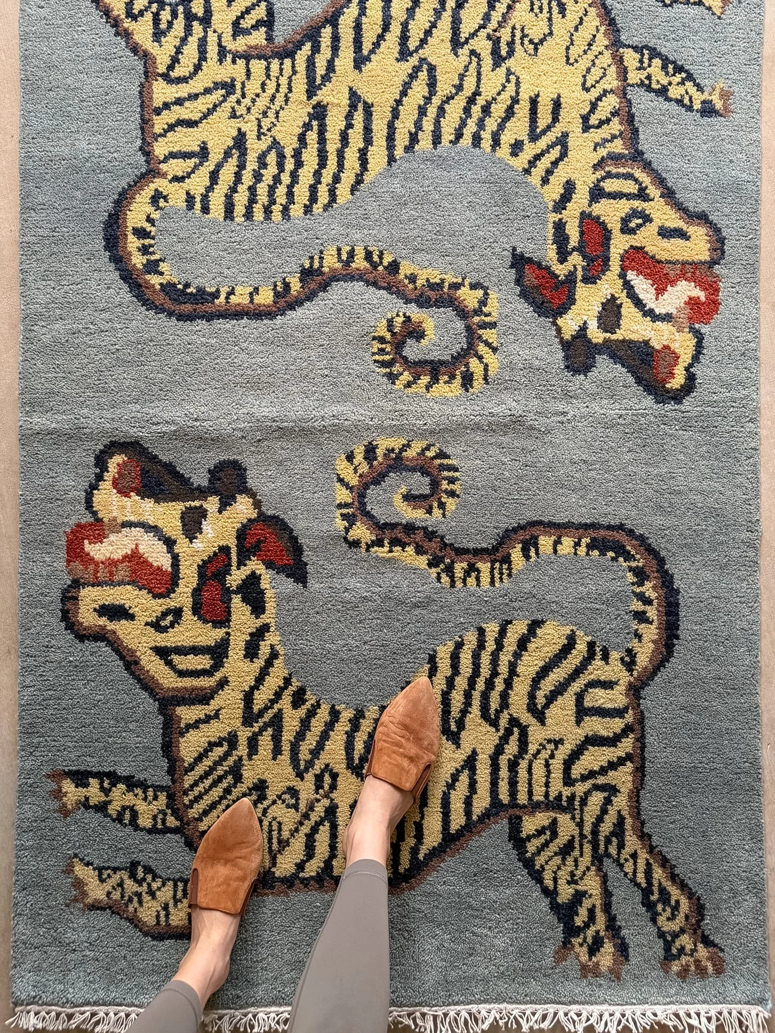 4'x6' | Pictorial Tiger Rug