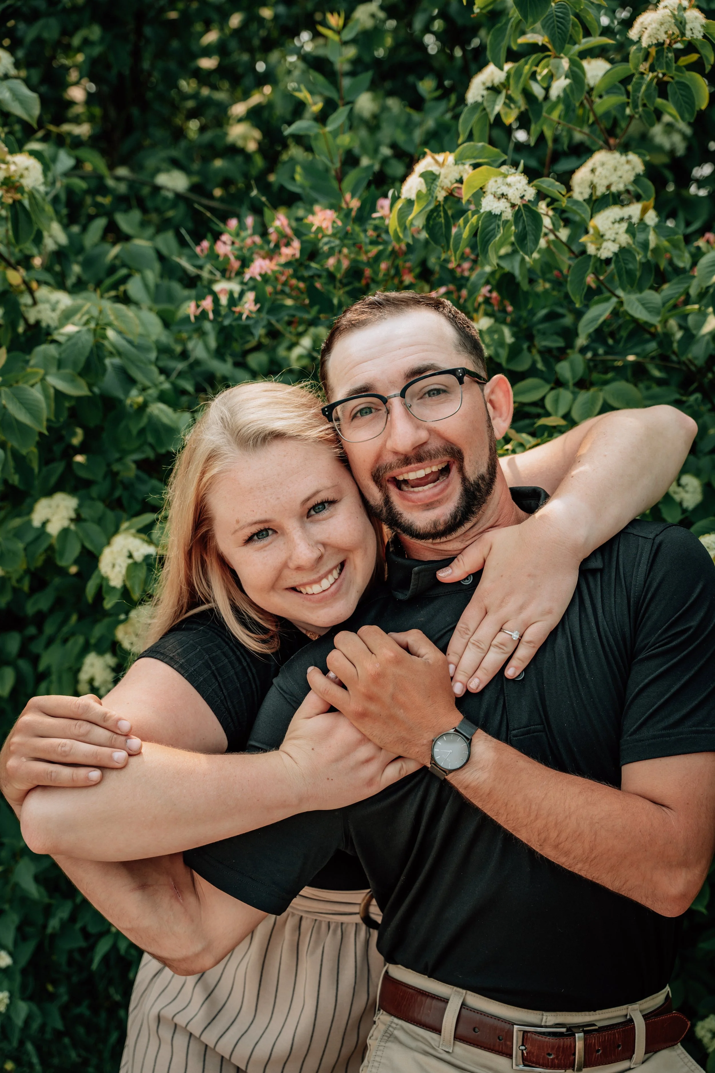 Engagement photography focused on helping couples feel comfortable, connected, and fully themselves in front of the camera.
