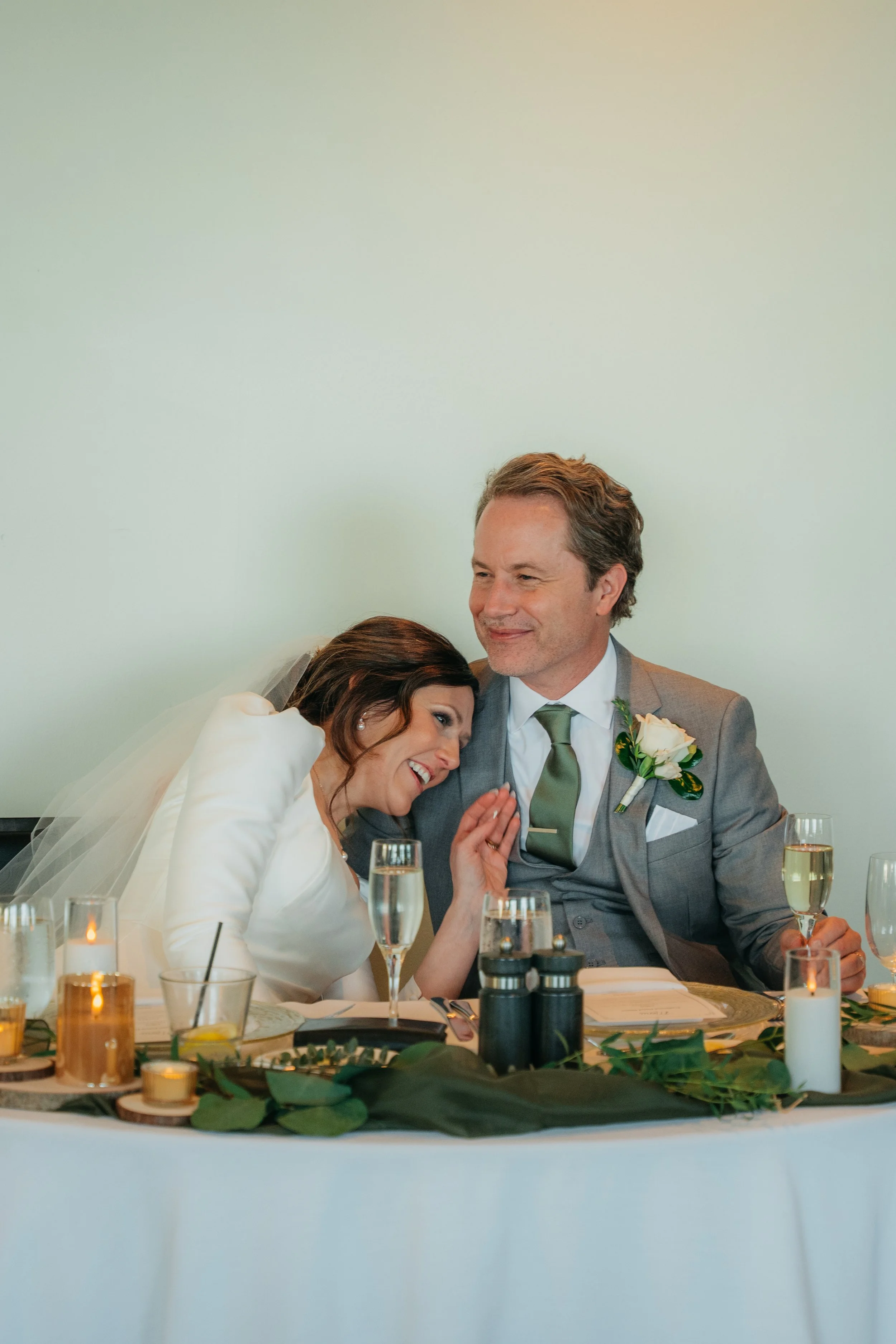 A timeless bride and groom portrait by Federico Weddings, a Madison Wisconsin wedding photographer creating emotional wedding imagery.