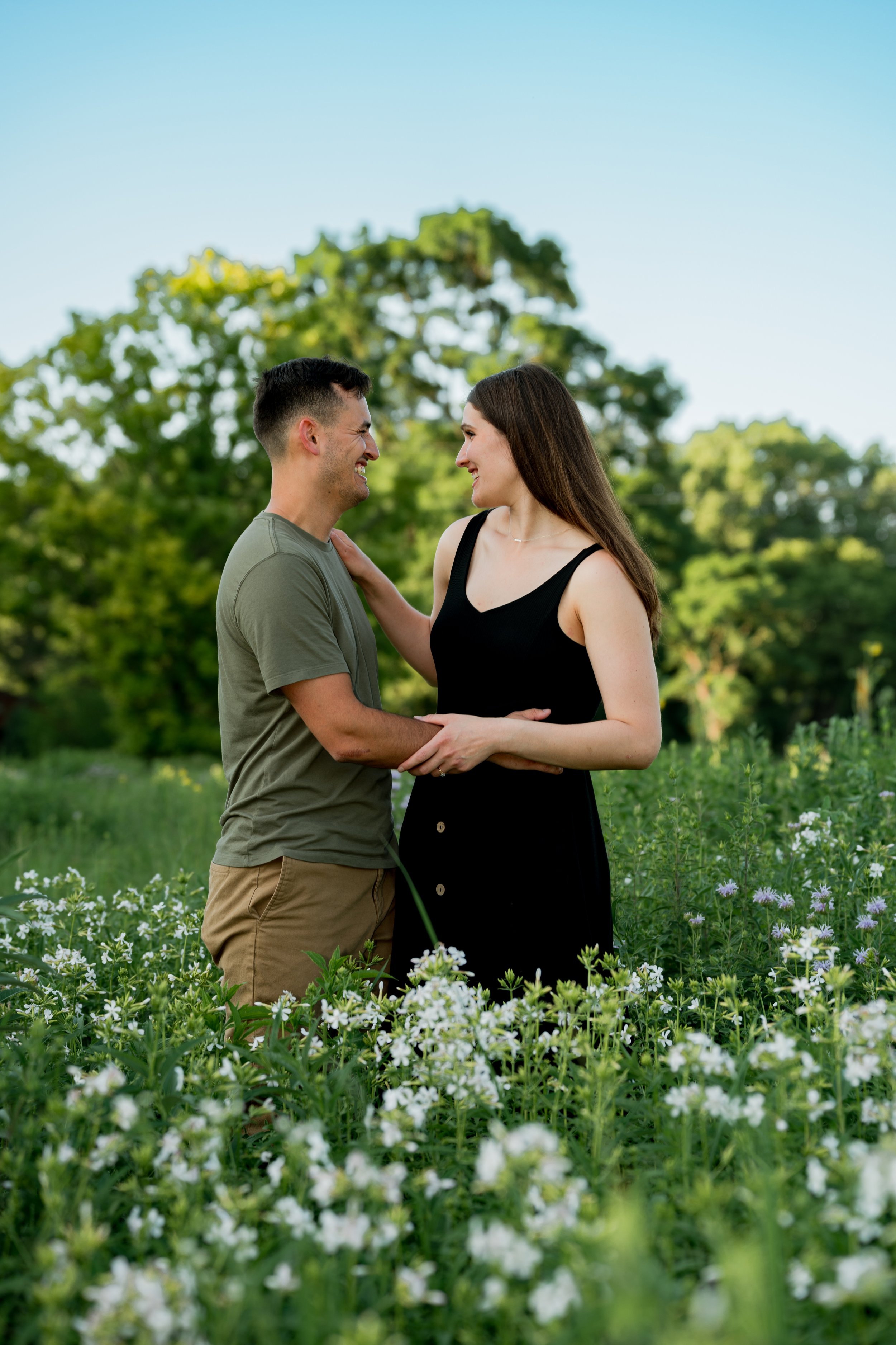 Engagement photos for couples in Madison, Wisconsin, and beyond who value timeless and romantic photography.