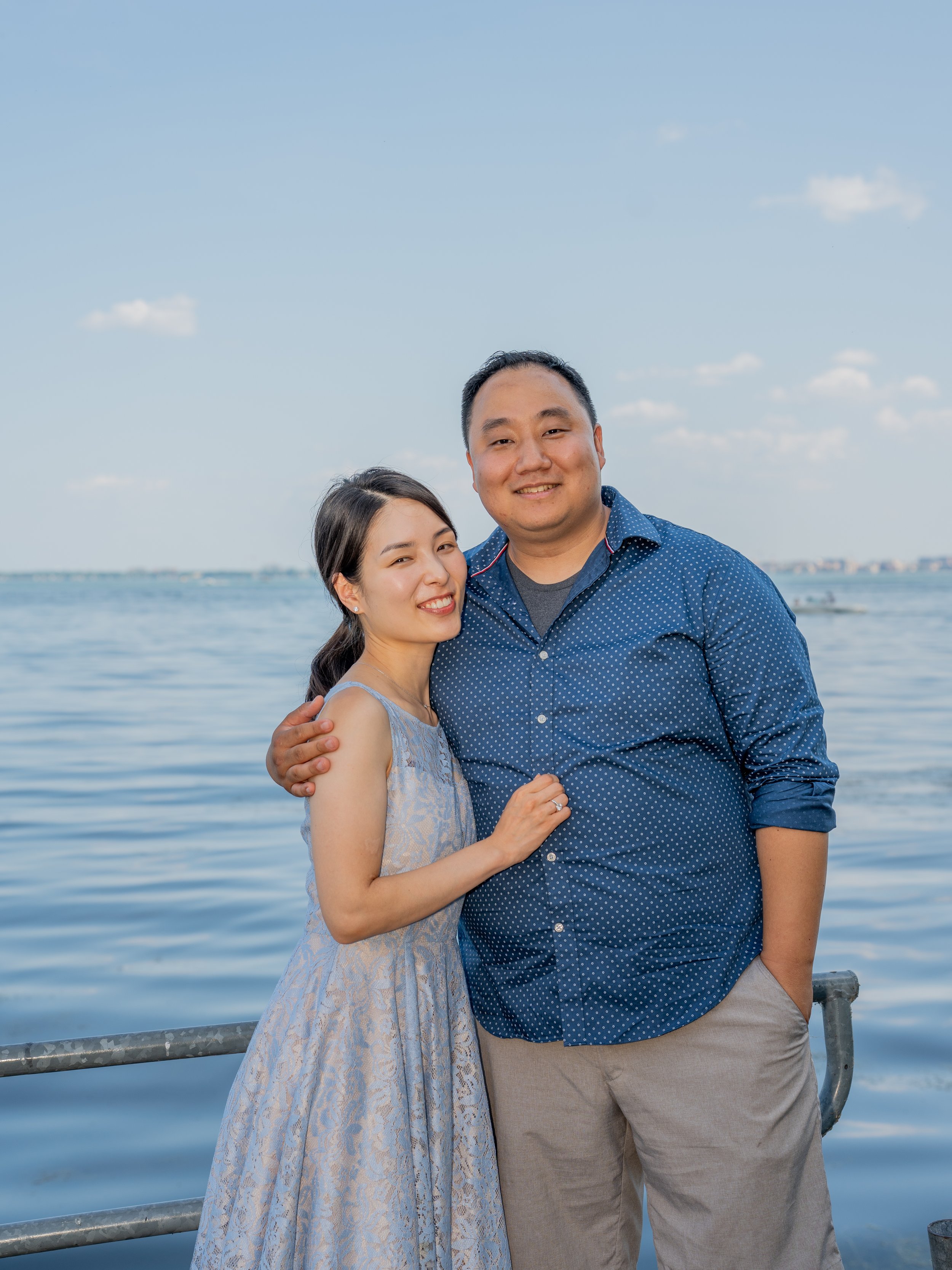 A romantic Wisconsin engagement session capturing the couple’s love story before their wedding celebration.