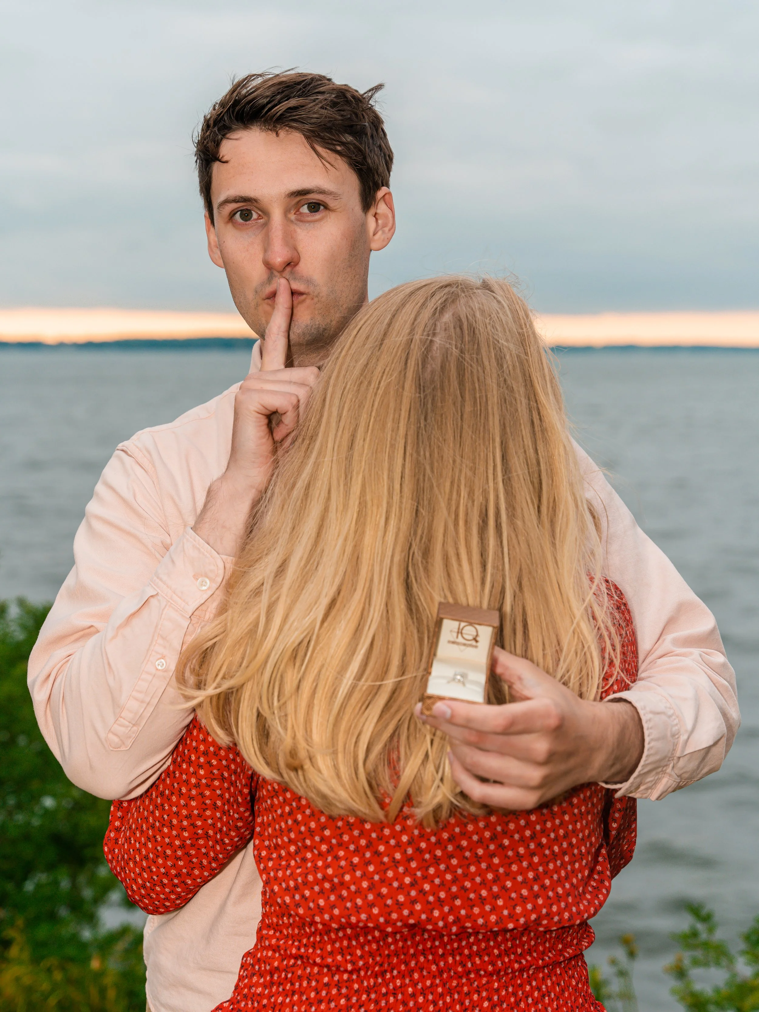 A beautiful couple session created to celebrate the love, trust, and excitement of being engaged.