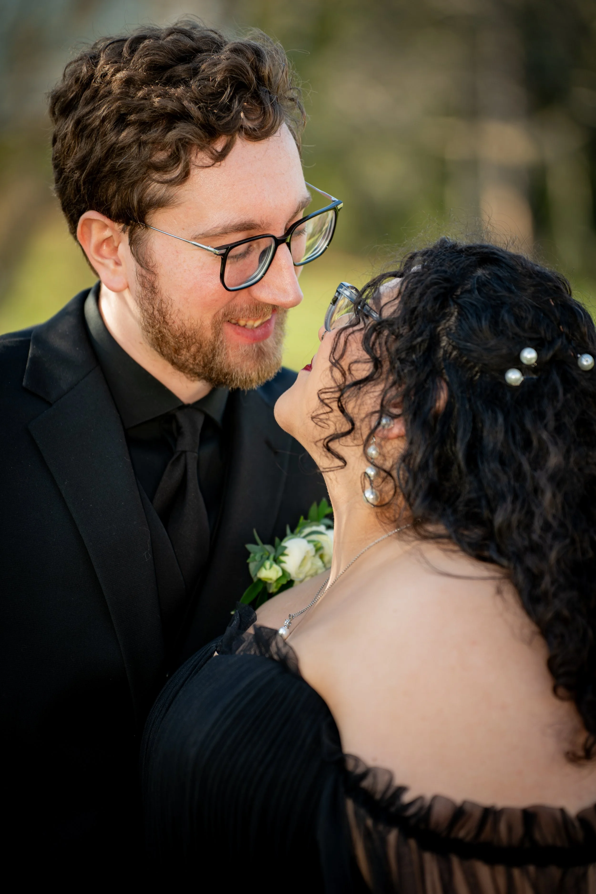 A joyful wedding party photo capturing friendship, celebration, and the fun energy of the wedding day.