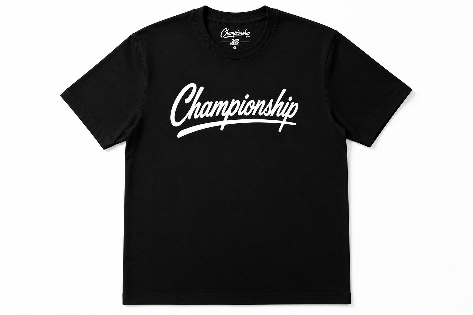 Championship Black T-shirt