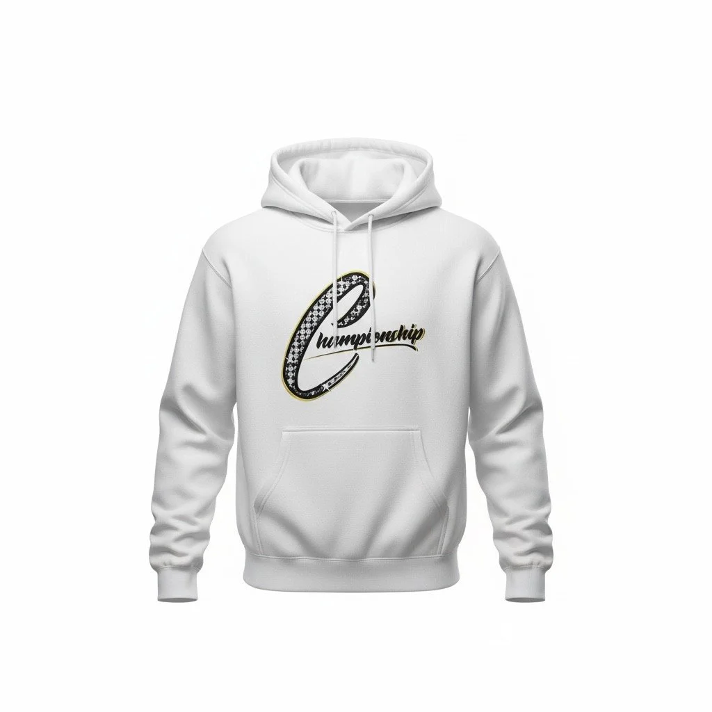 Championship White Hoodie