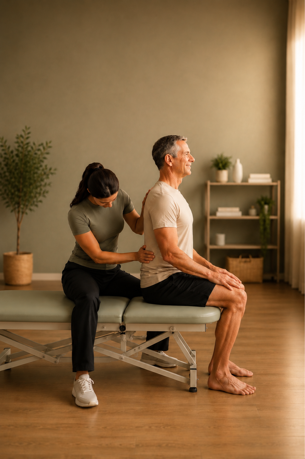 Emma Martel, Physiotherapy treatment at Sage Physio Rockingham