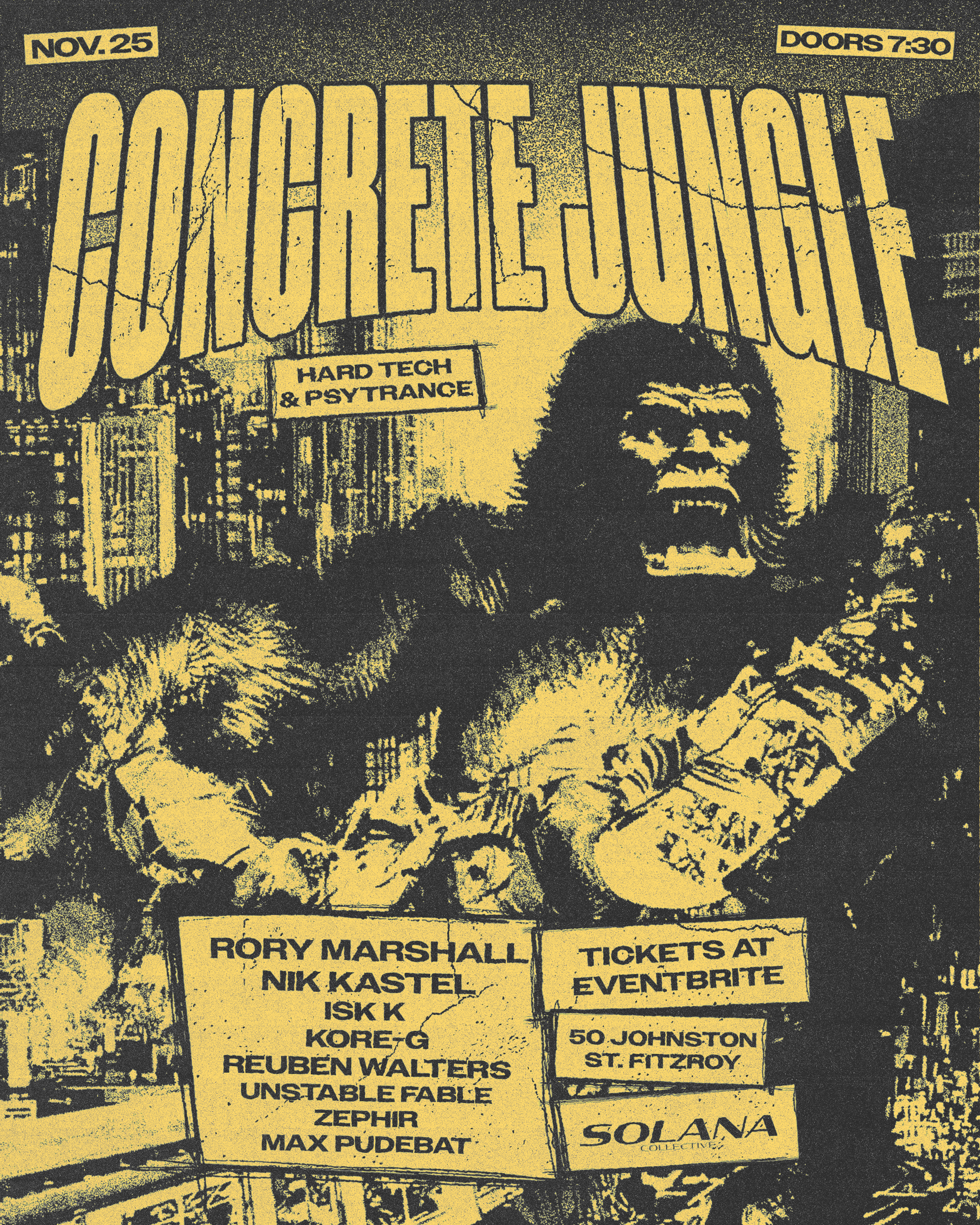 CONCRETE JUNGLE - Techno Event 2025