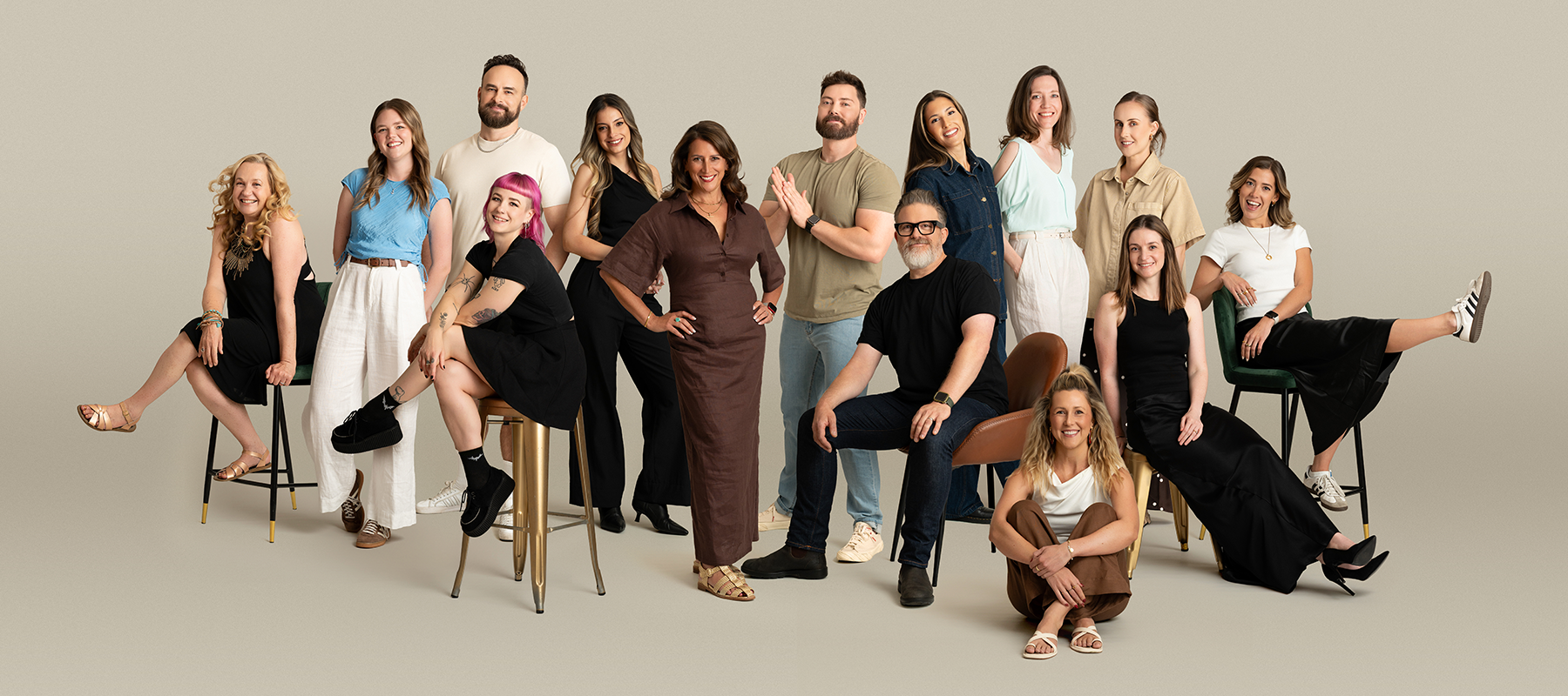 The Living Team Photo