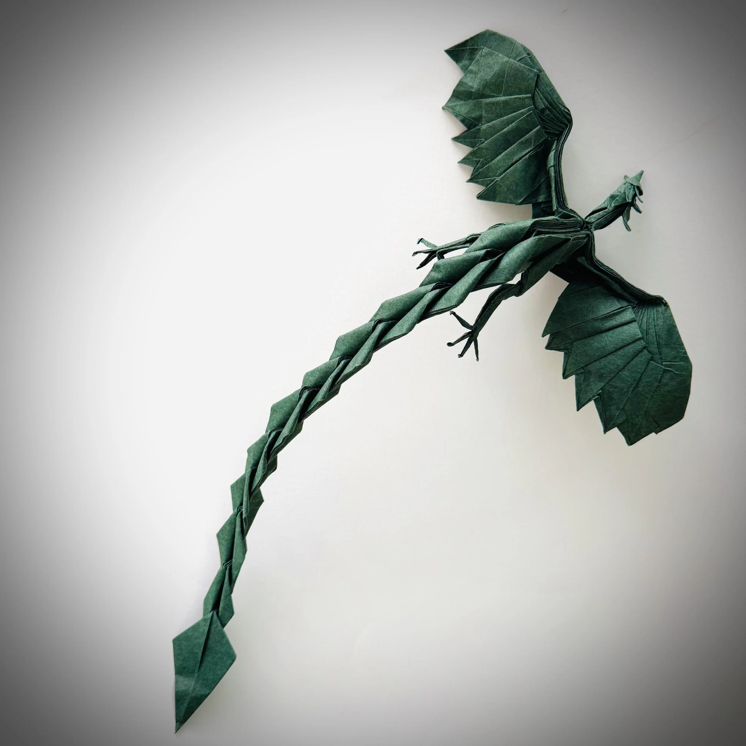 The braided tail was the moment I knew this dragon was alive.