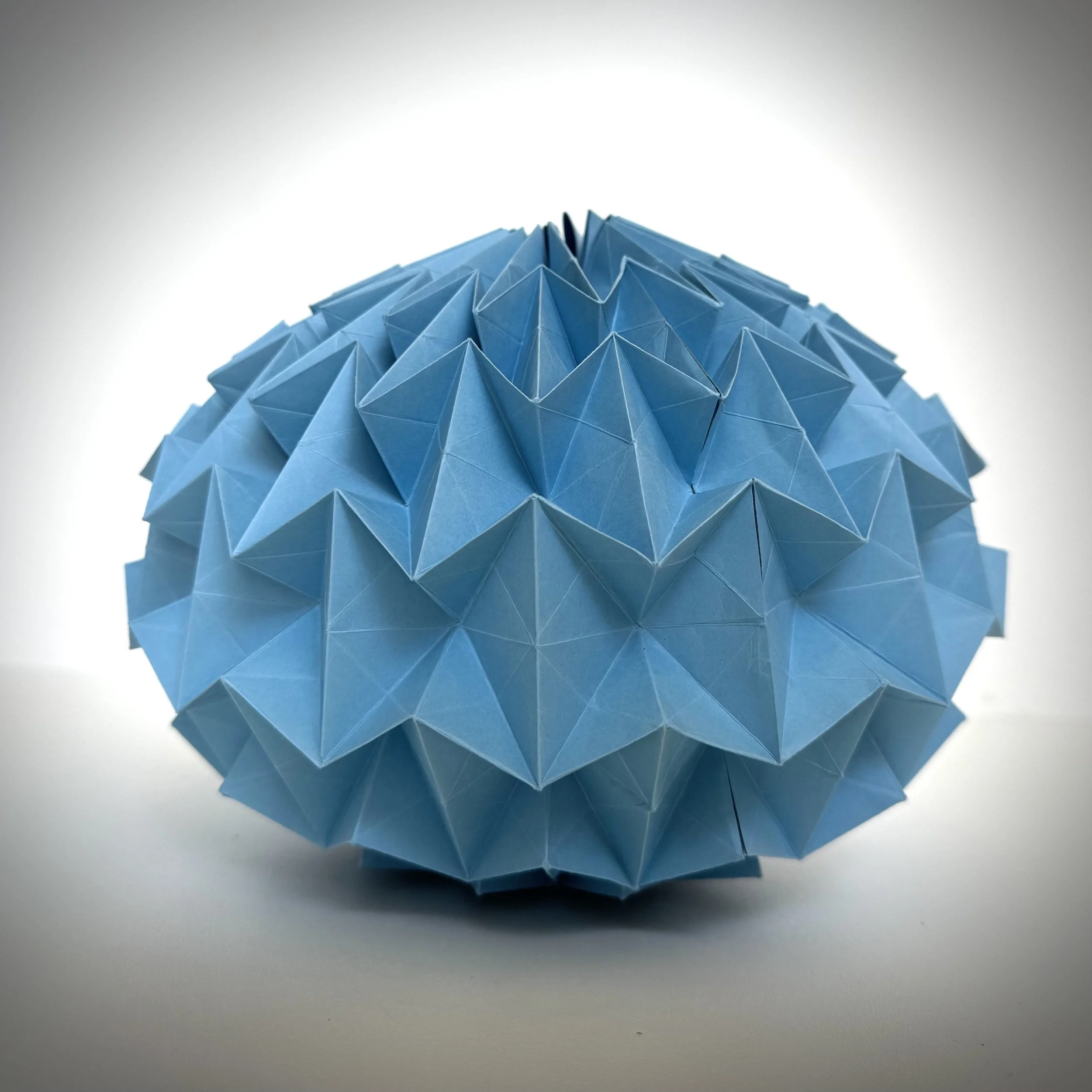 Is it a ball? Is it a tube? This fold refuses to be just one thing