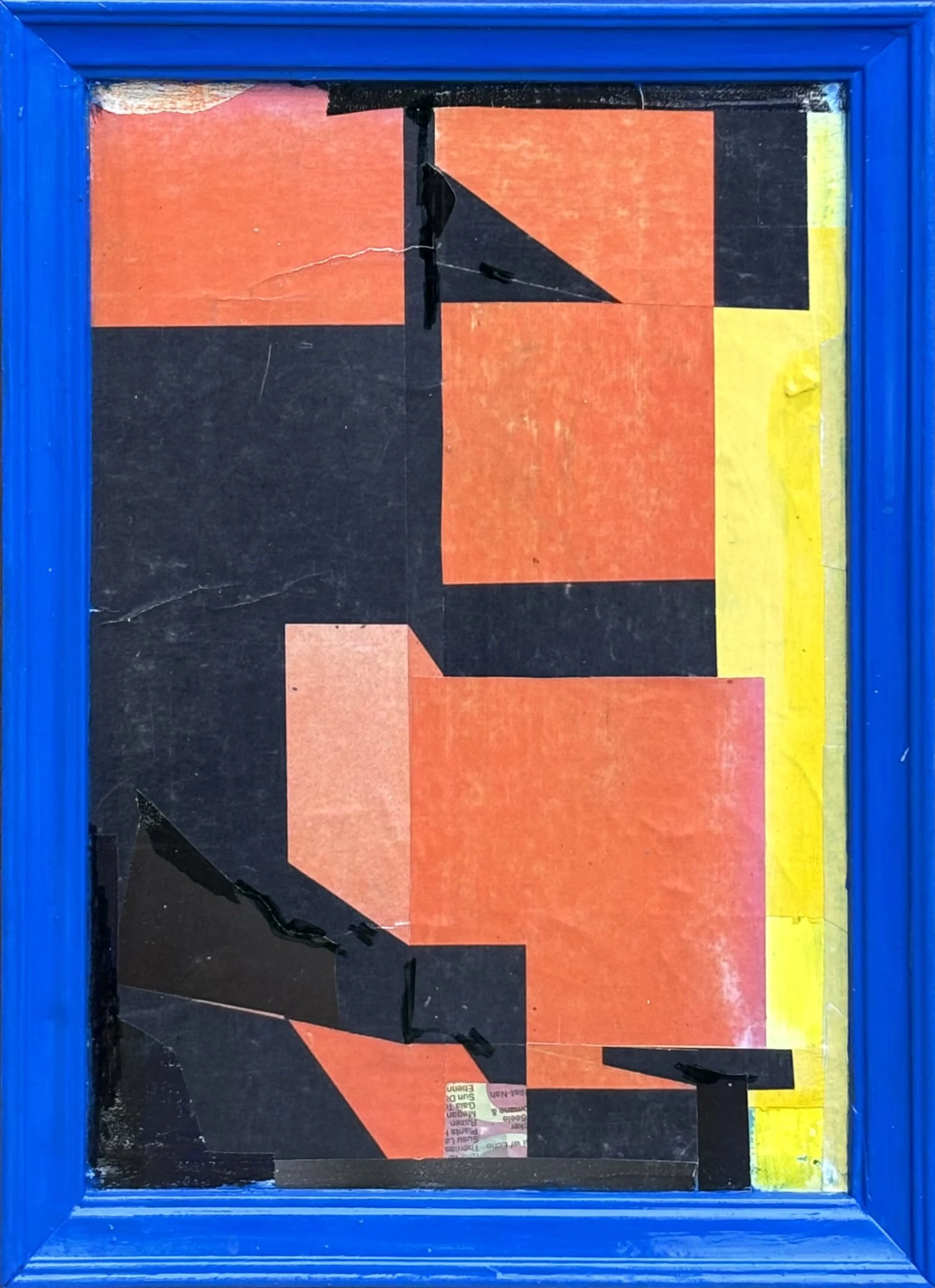 GLITCH  // 
Mixed media on wood panel  //
34.5 cm x 47 cm x 2.3 cm  //
MMXXV