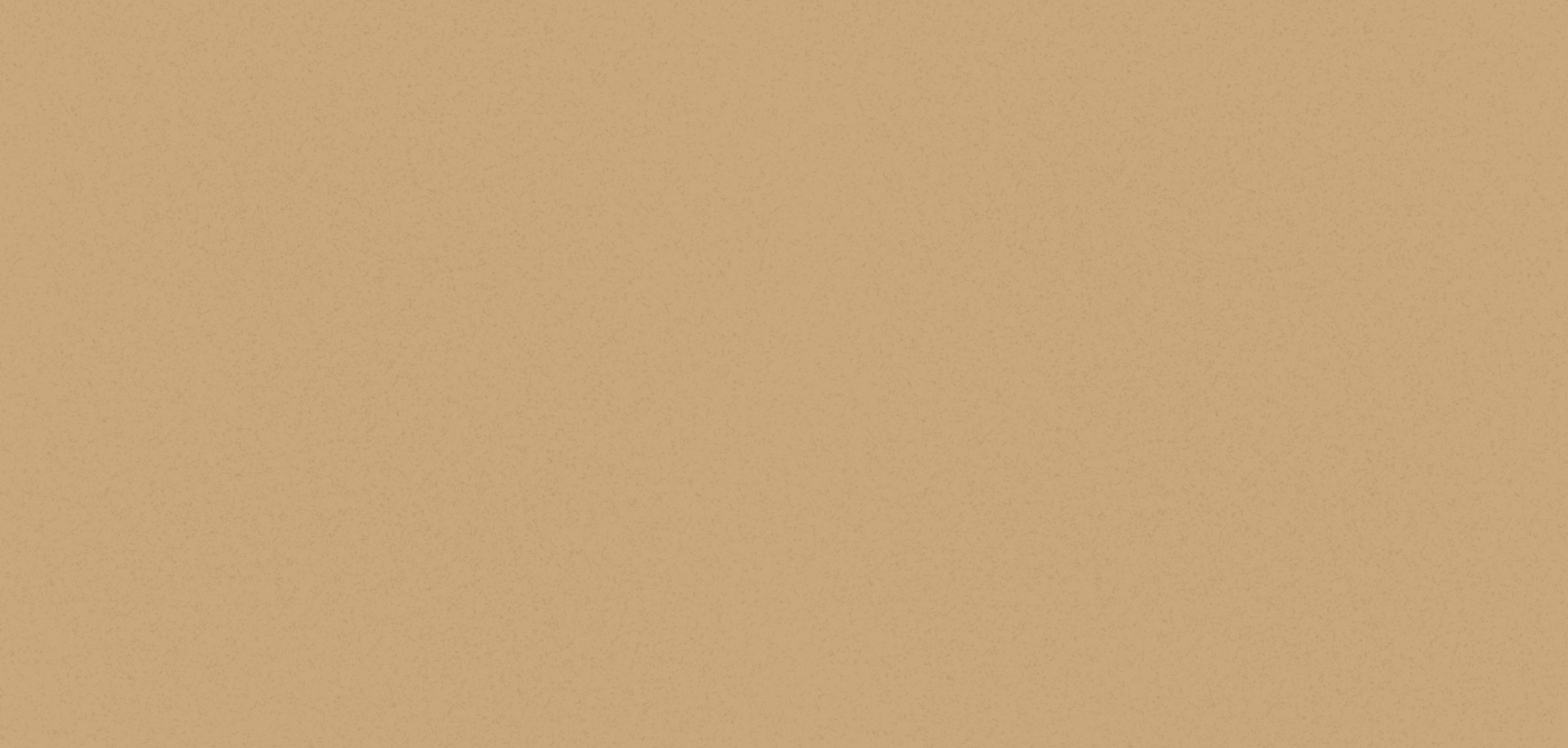 L'image montre la texture d'une surface de couleur beige avec un motif de petits points noirs.