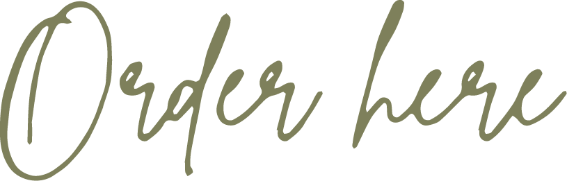 Placeholder text saying 'Order here' in cursive font.