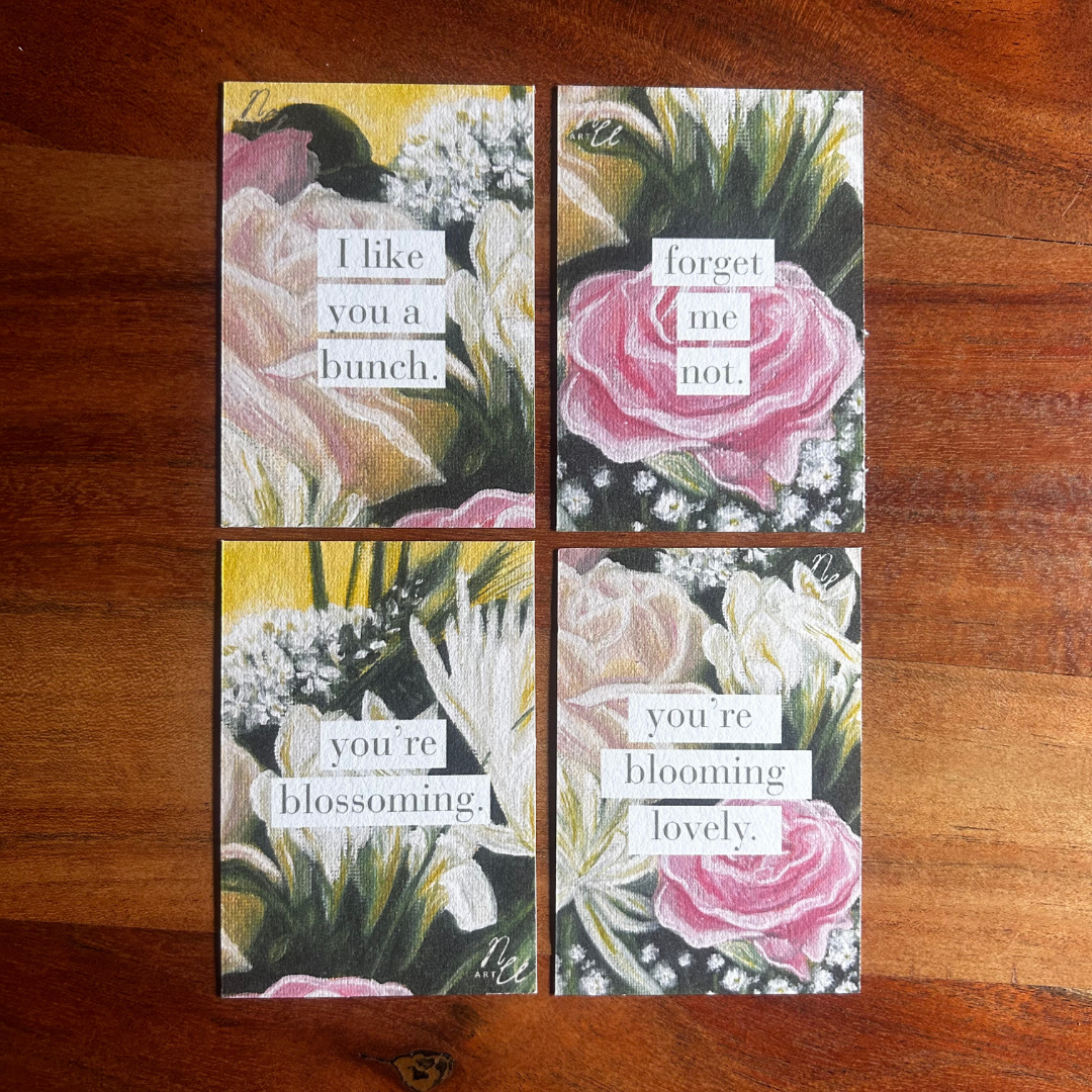 Mystery floral mini print