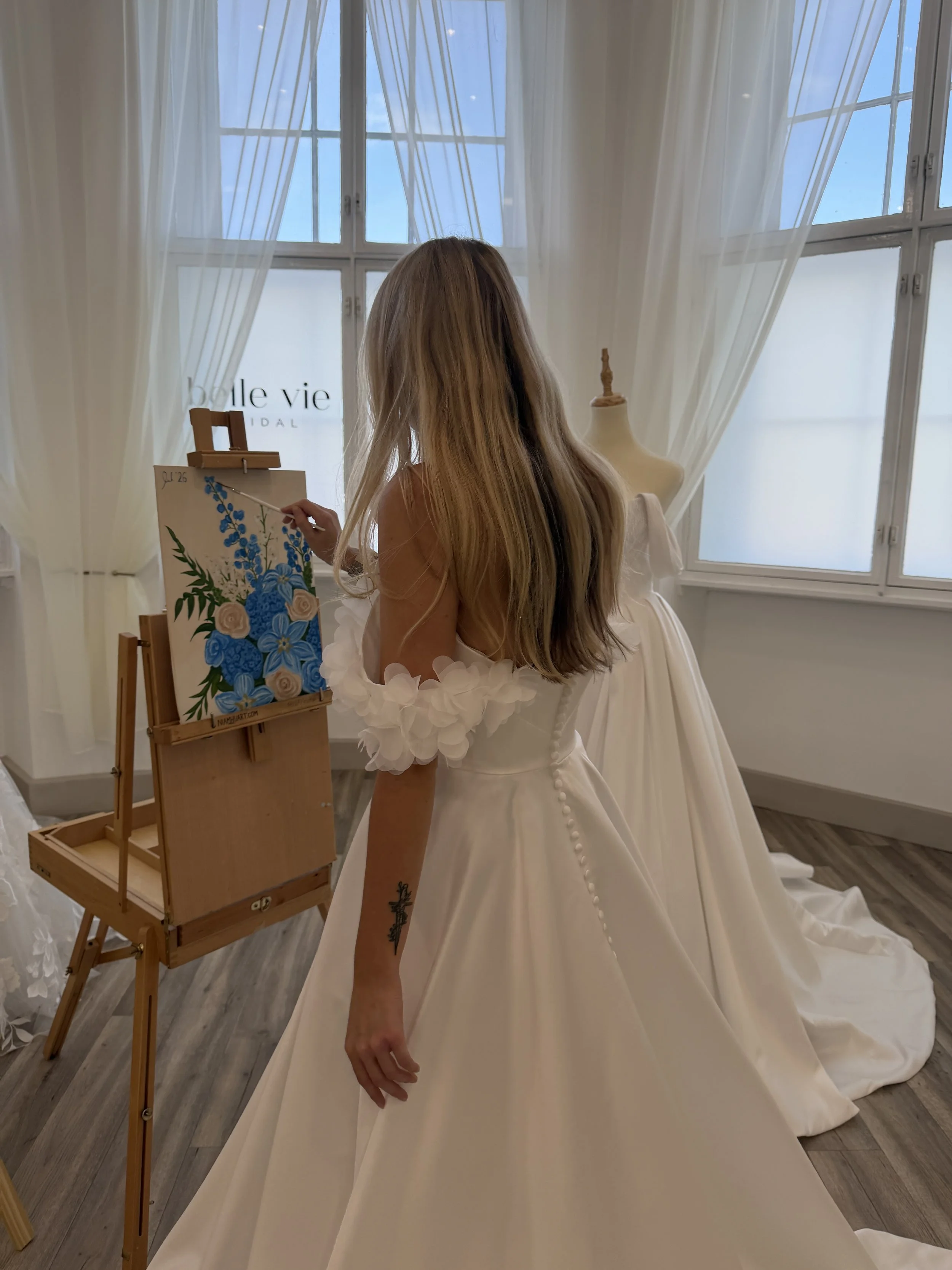 Sip and Paint - Brushes and Brides