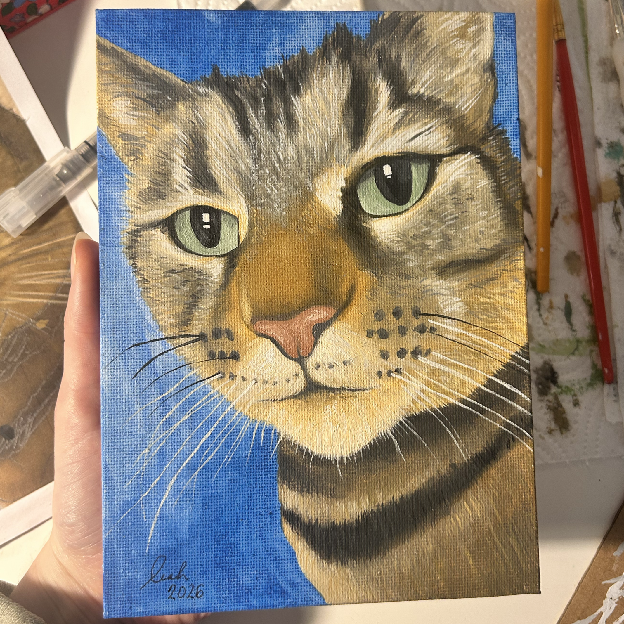 Personalised pet portrait