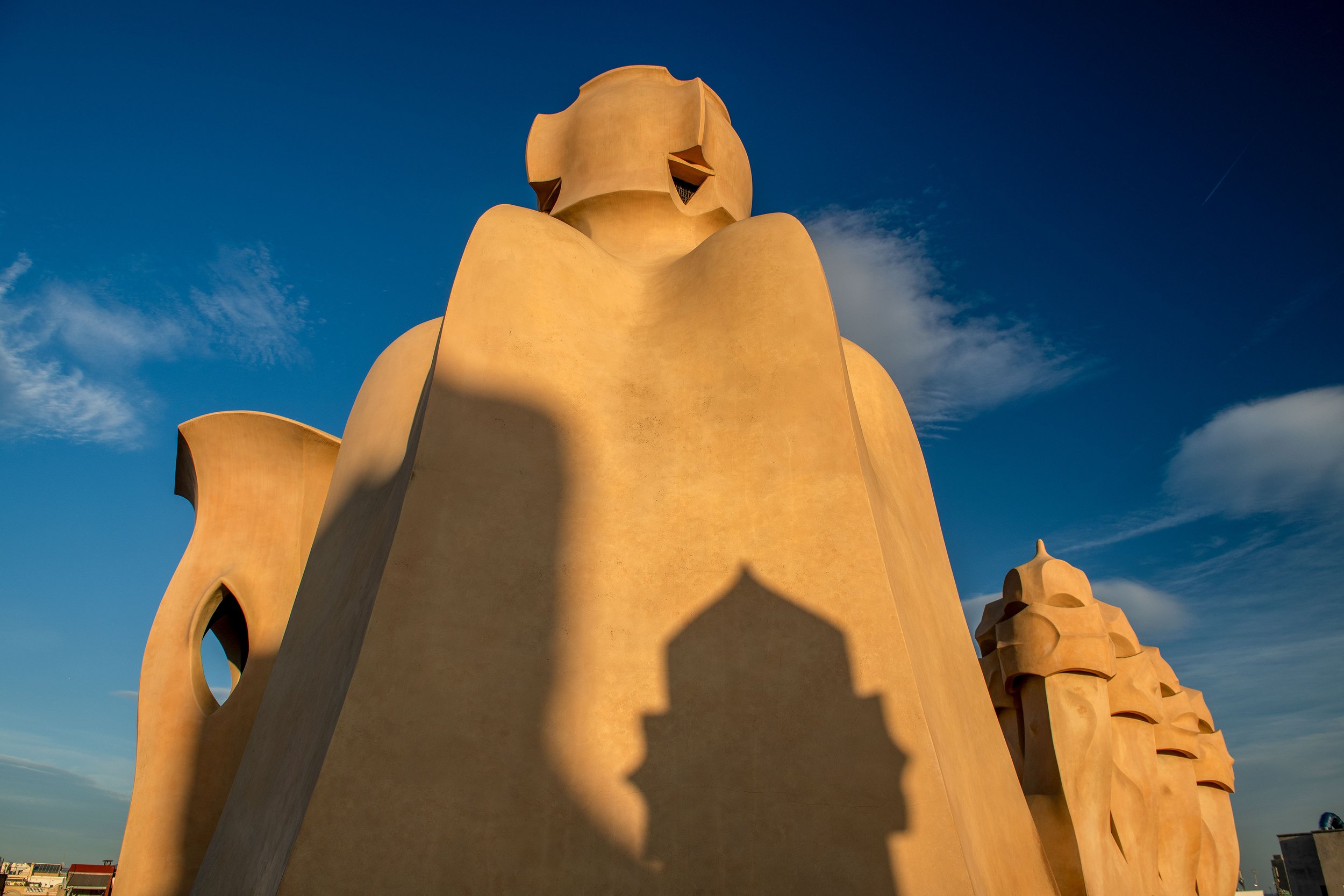 Roof of La Pedrera, Barcelona.