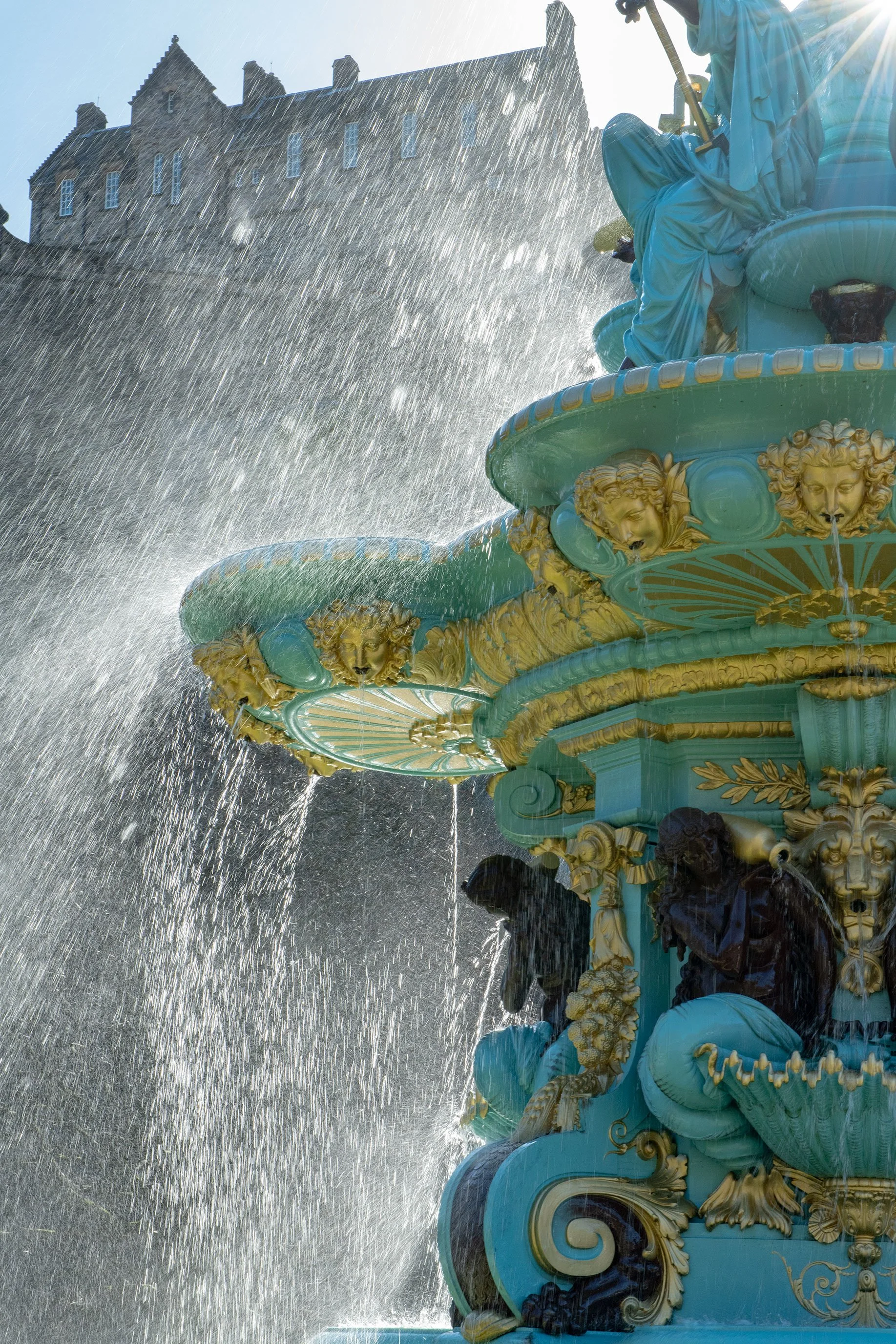 Ross Fountain, Princes Street Gardens.