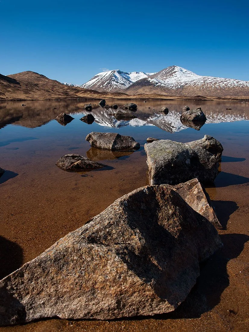 Lochan na h-Achlaise, Rannoch Moor.