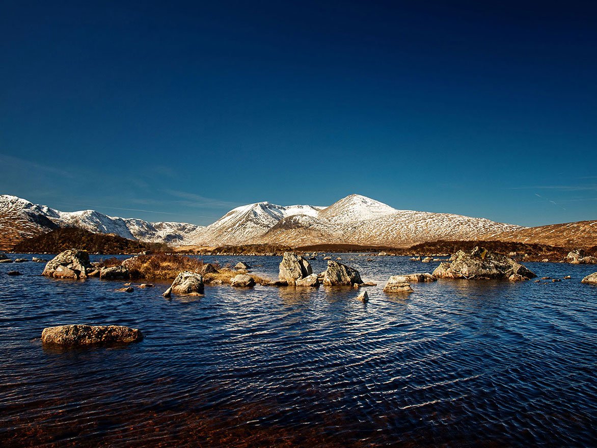 Lochan na h-Achlaise, Rannoch Moor.