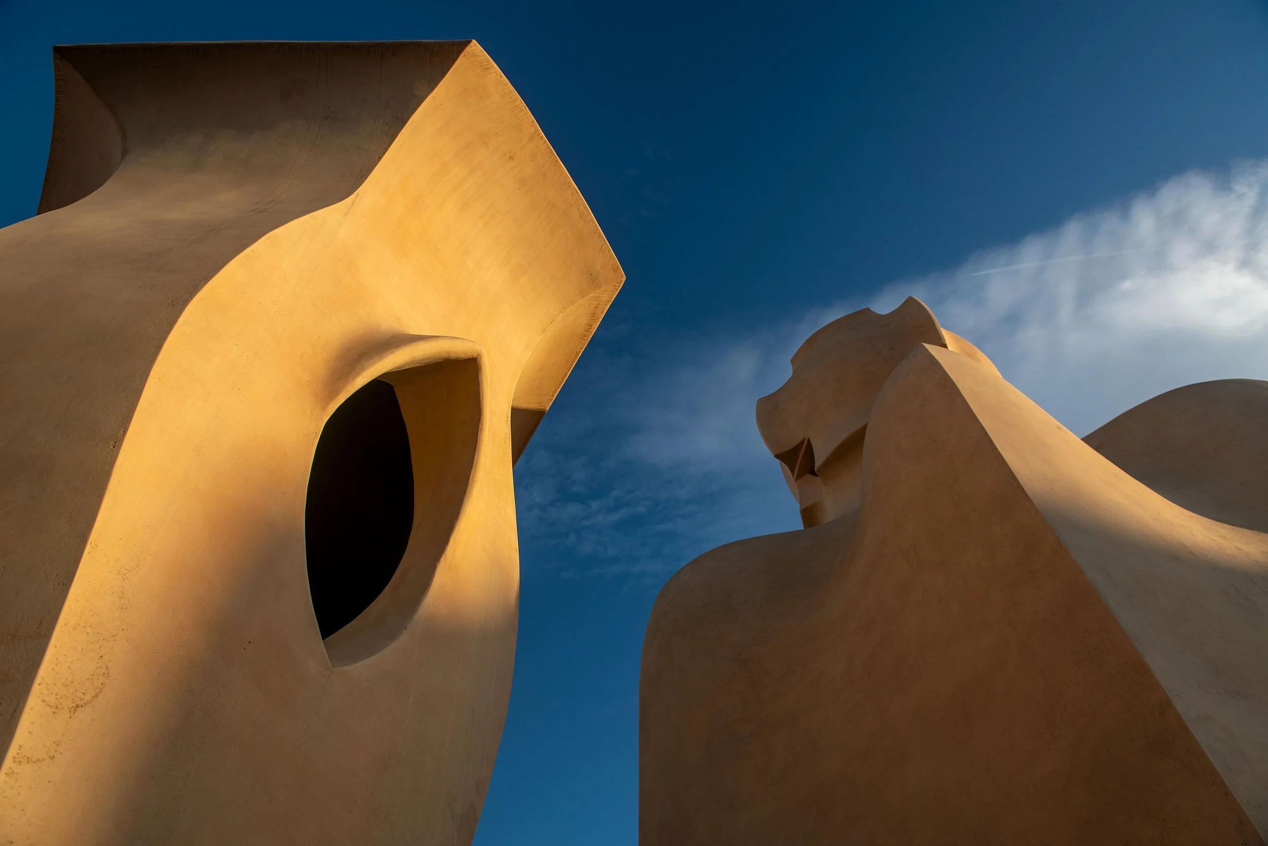 Roof of La Pedrera, Barcelona.