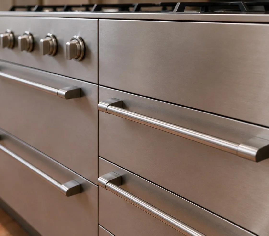 &bull; C A L A D E &bull; 𝐷𝐸𝑇𝐴𝐼𝐿𝑆

Le projet Calade, la rencontre entre le design moderne d&rsquo;une cuisine en inox et le charme singulier d&rsquo;un mas proven&ccedil;al, nich&eacute; dans un &eacute;crin d&rsquo;oliviers ponctu&eacute; de 