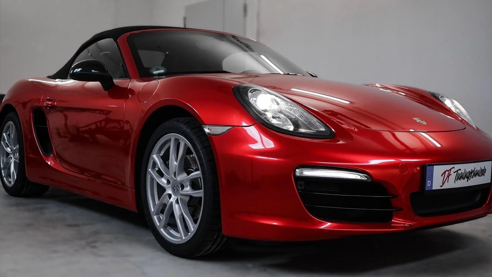 Porsche in true blood foliert