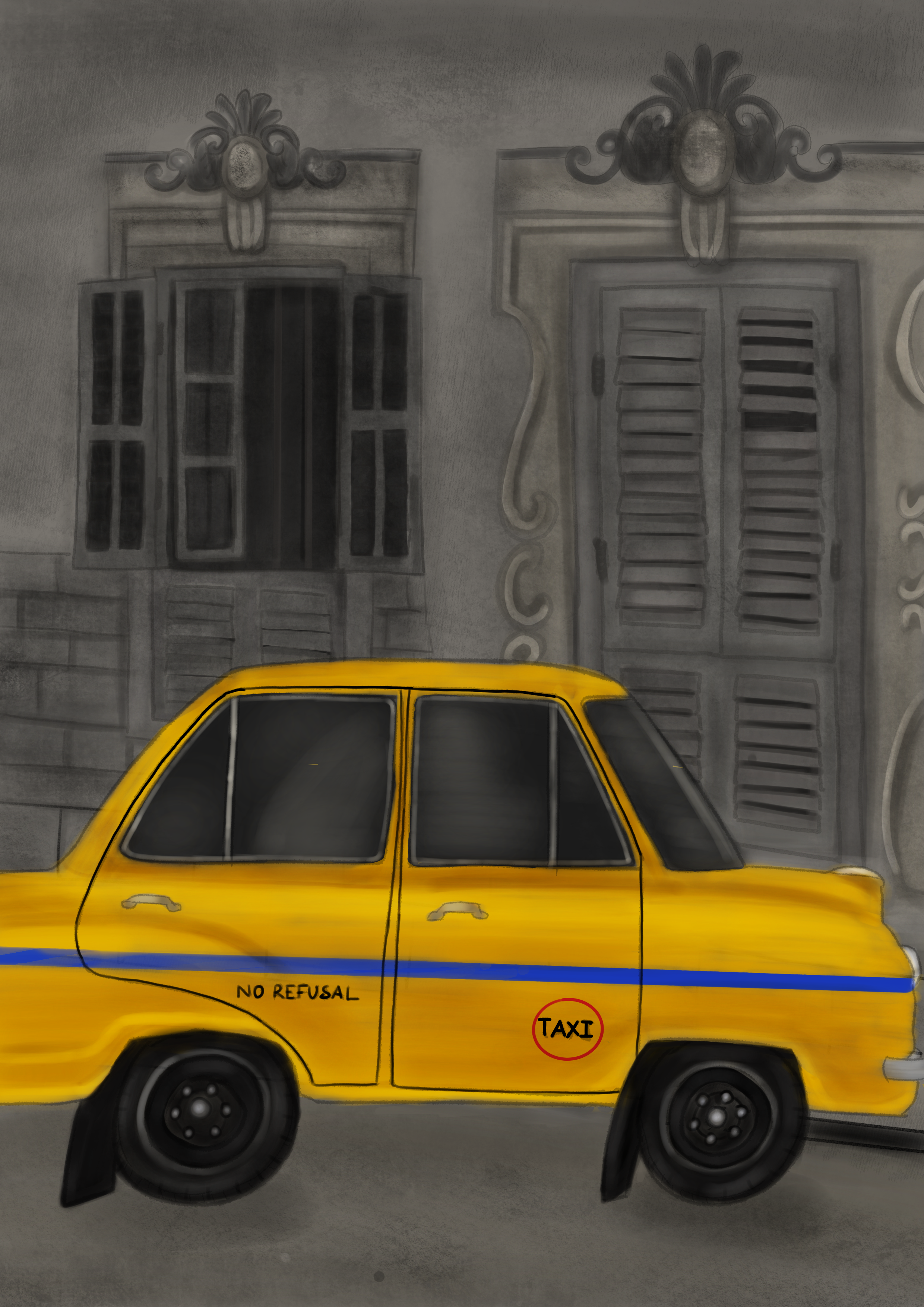 The Yellow Taxi