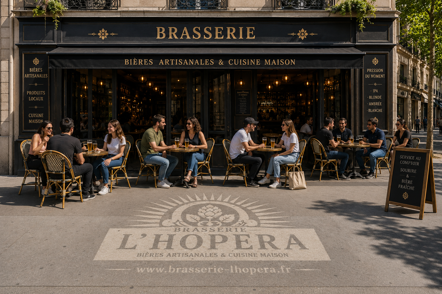 reverse-graffiti-street marketing-terrasse-brasserie-par-Art-Clean-Design-Hérault