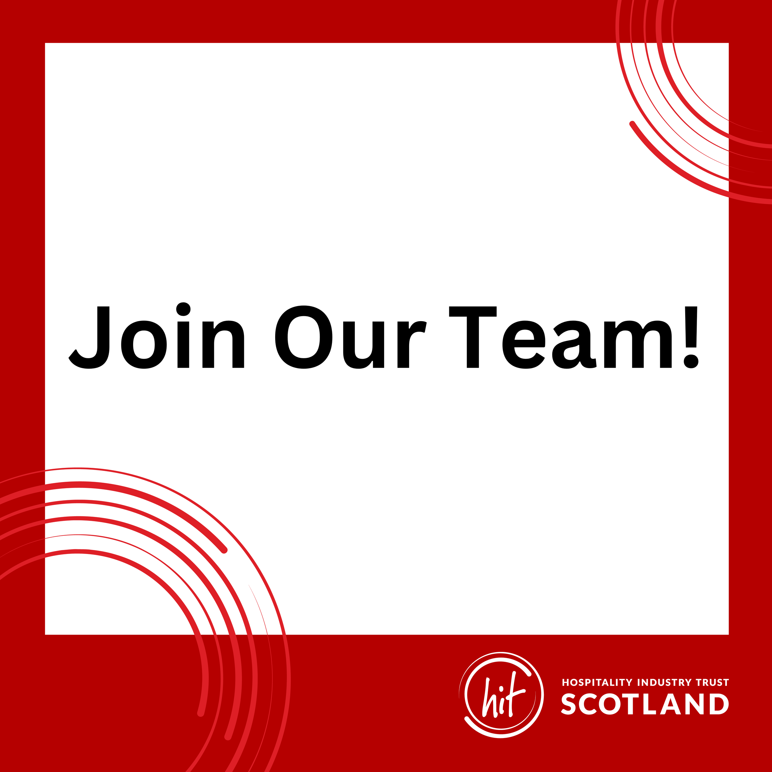 Join our team!