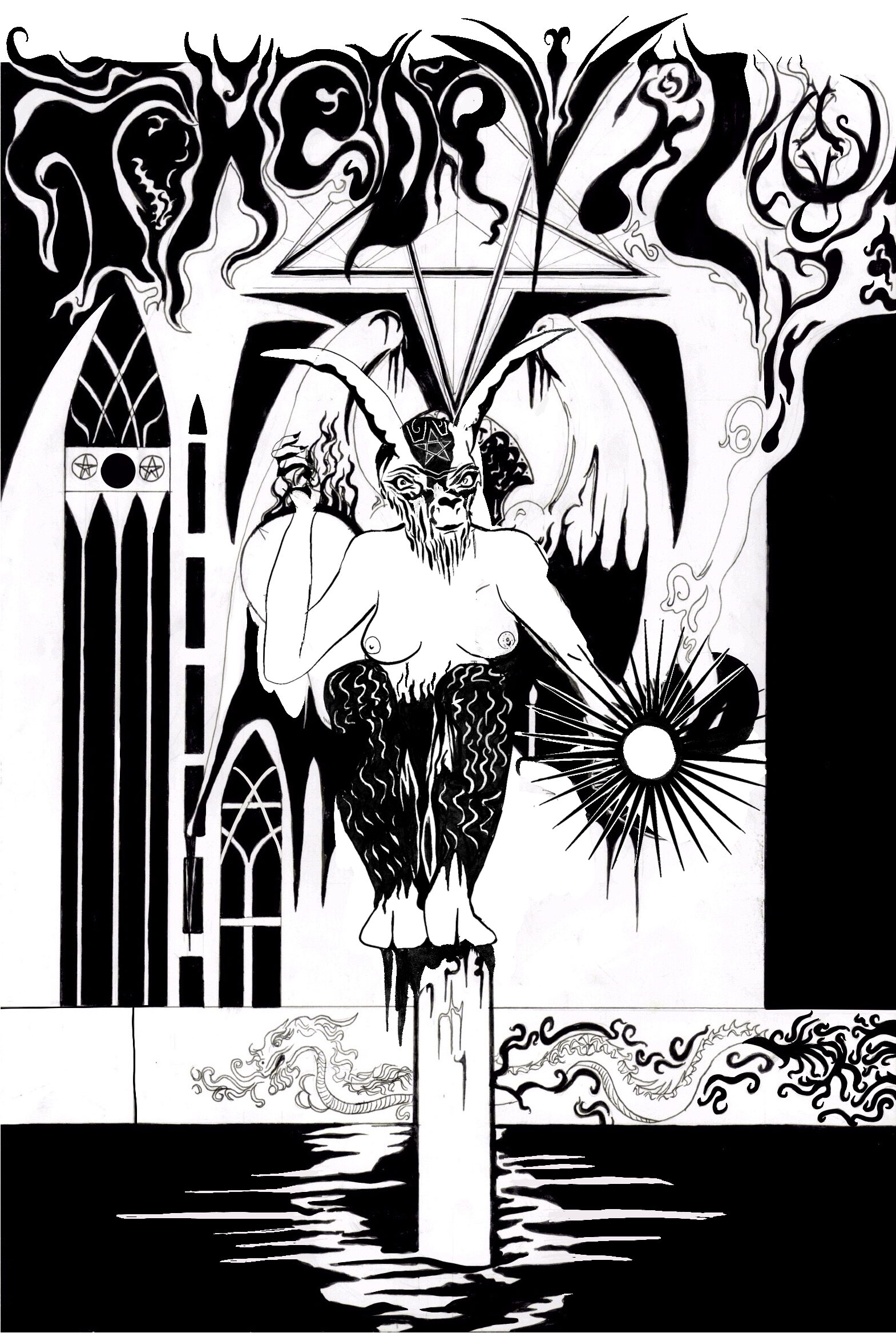 The Devil black and white .png