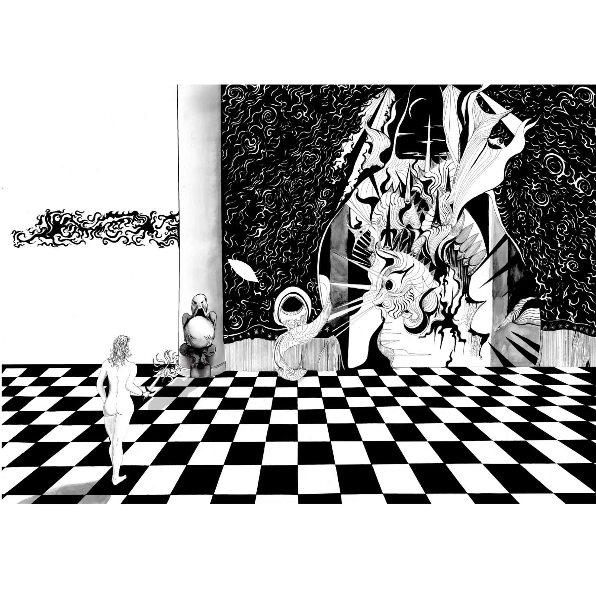 The Chamber of Psychic Death Art Print