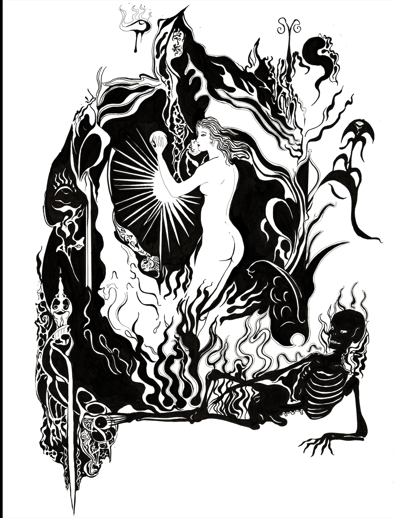 Eros and Thanatos Print