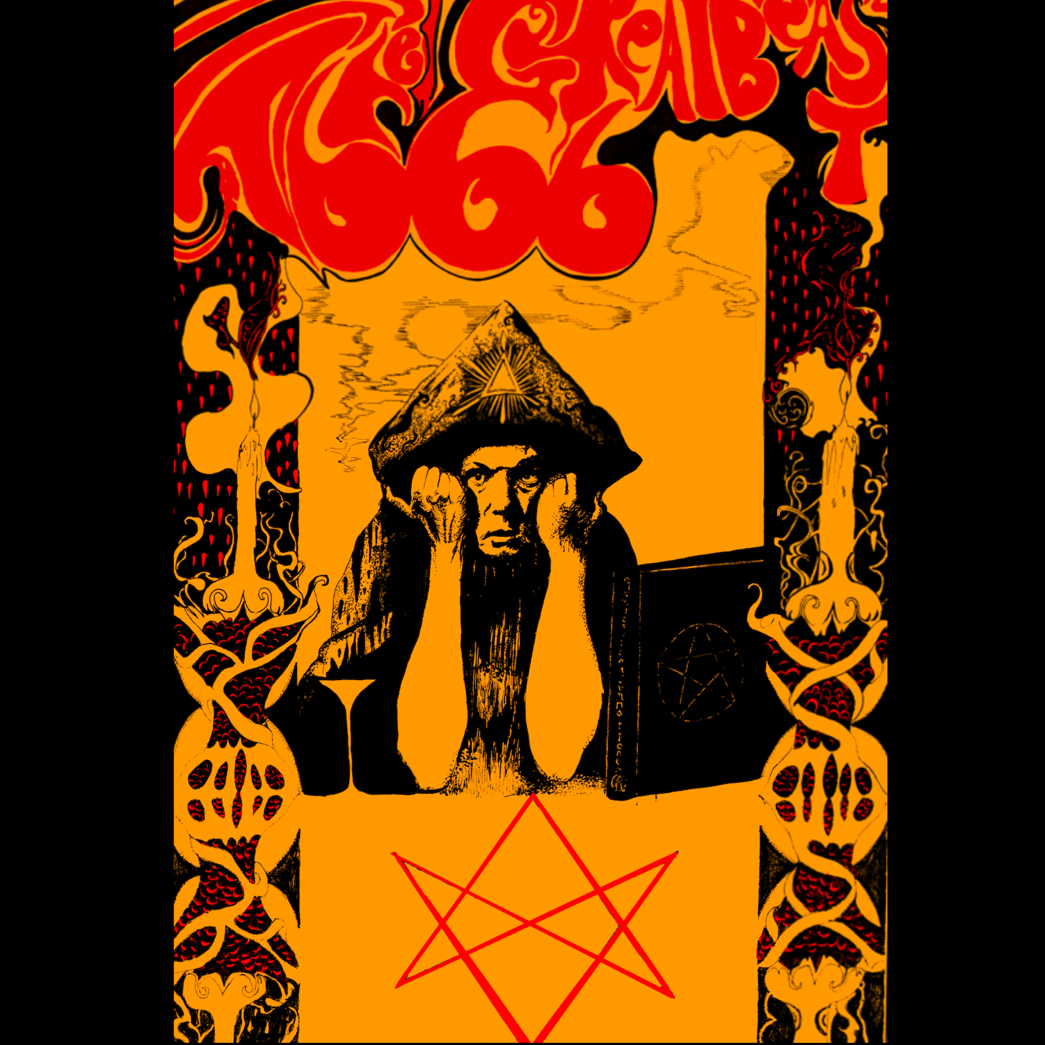 Aleister Crowley - The Great Beast 666 Portrait
