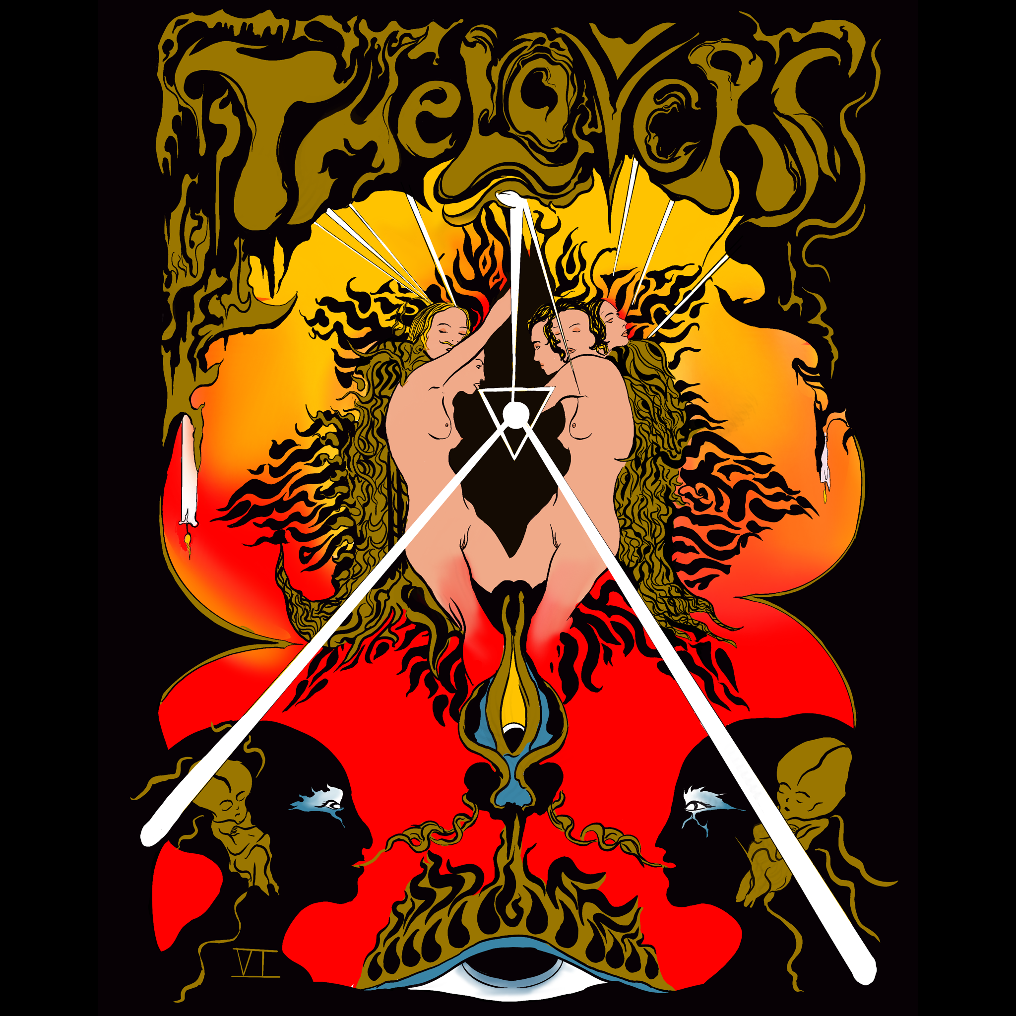The Lovers - Tarot Print
