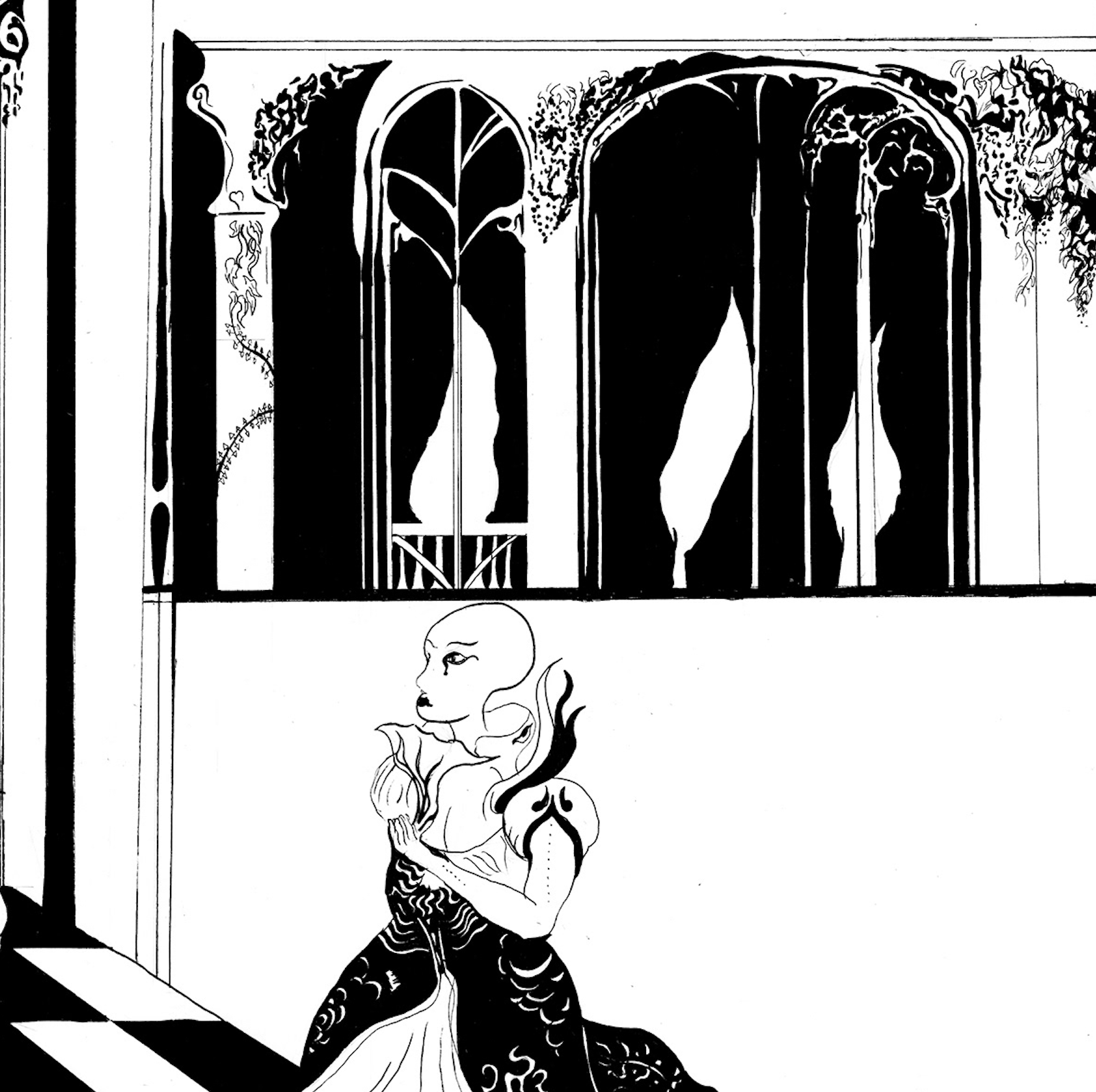 A detail from the Penumbrian Ball