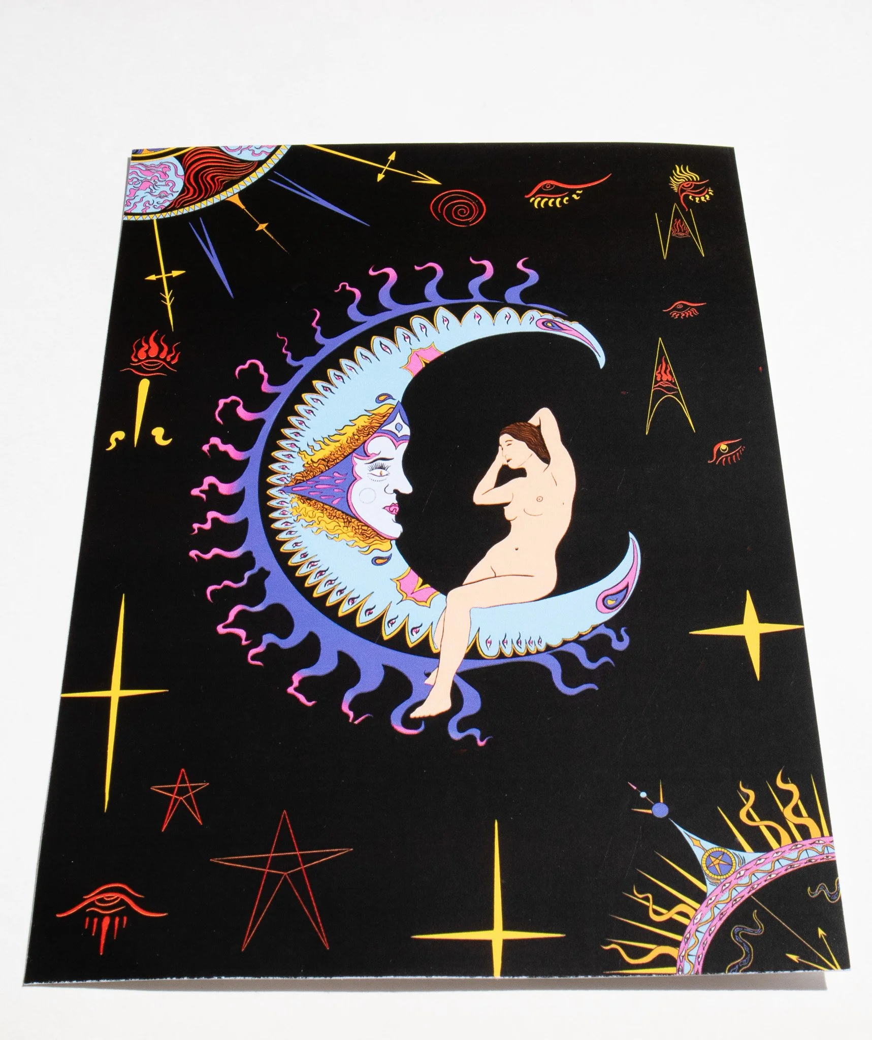 The Moon psychedelic tarot print.jpg