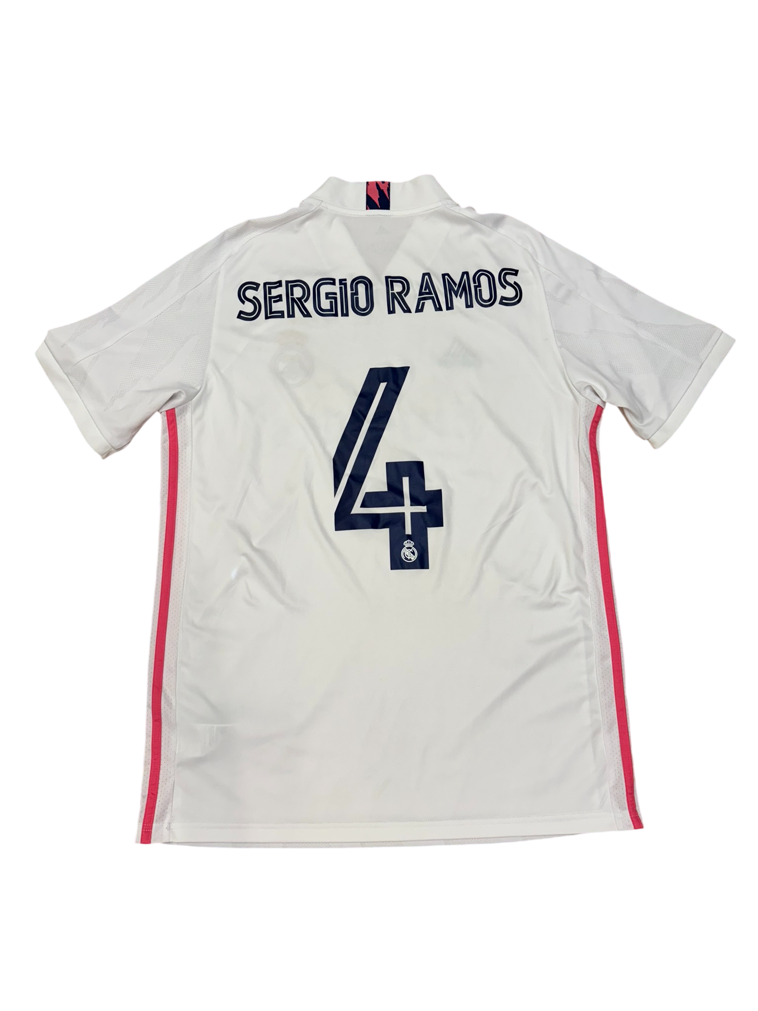 REAL MADRID 2020-21 HOME SHIRT RAMOS #4 - L