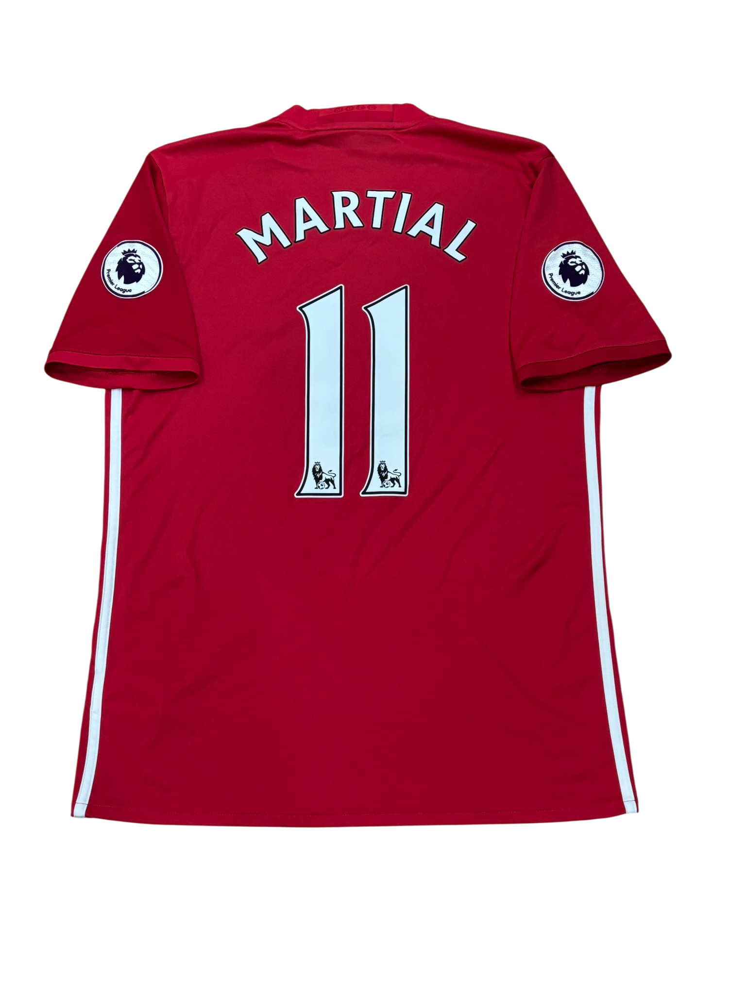 MANCHESTER UNITED 2016-17 HOME SHIRT MARTIAL #11 - M