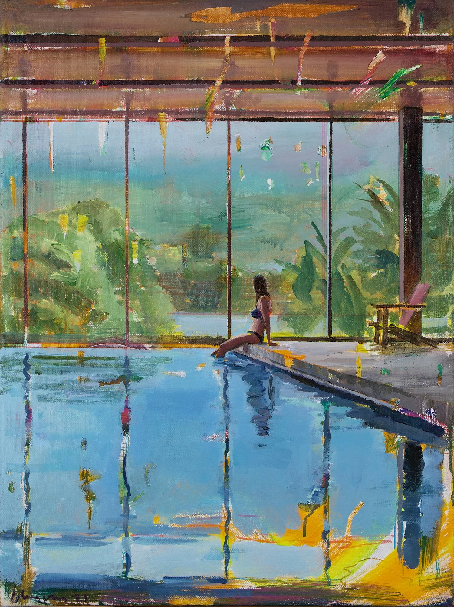 Spa. 2021. 60x45 cm