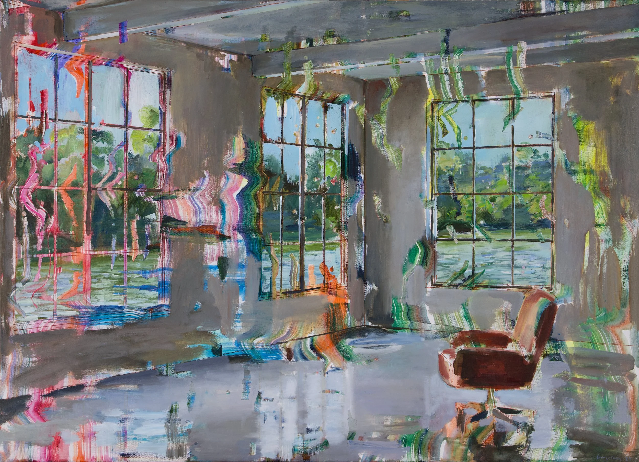 River. 2024. 160x115 cm