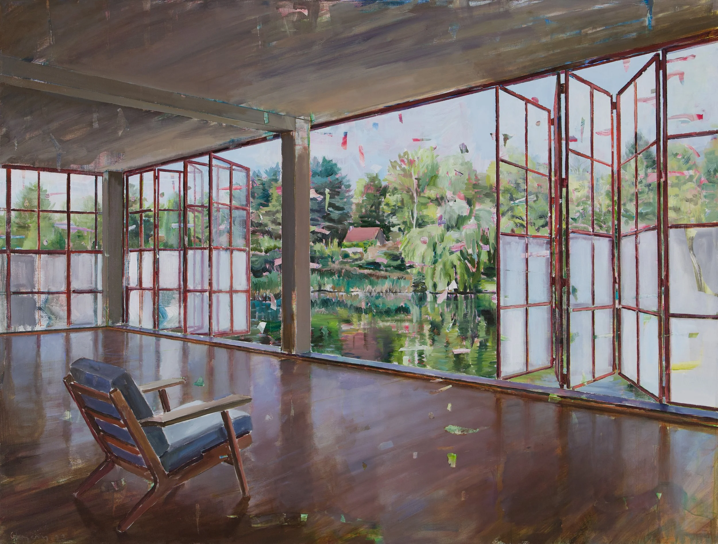 Open Floor. 2023. 165x125 cm